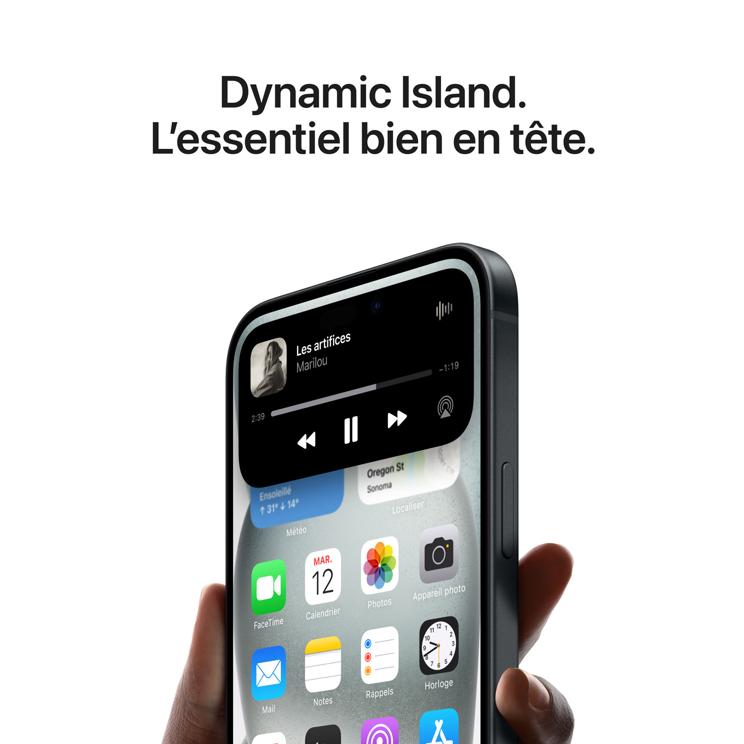 iPhone 15 Plus de 512 Go d'Apple avec Freedom Mobile - Jaune - Paiement Balance mensuel