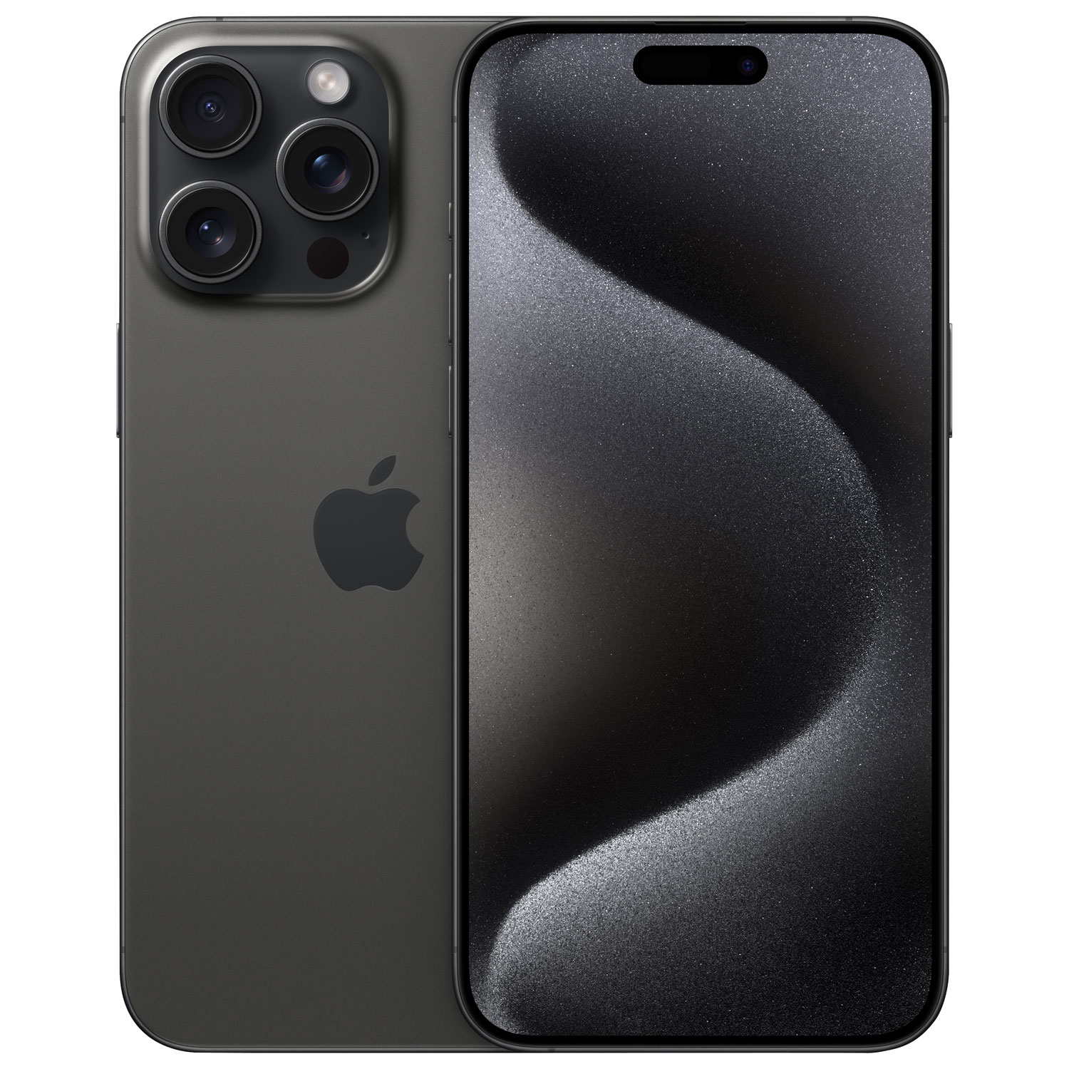 iPhone 15 Pro Max de 256 Go d'Apple avec Virgin Plus - Titane noir - Financement mensuel