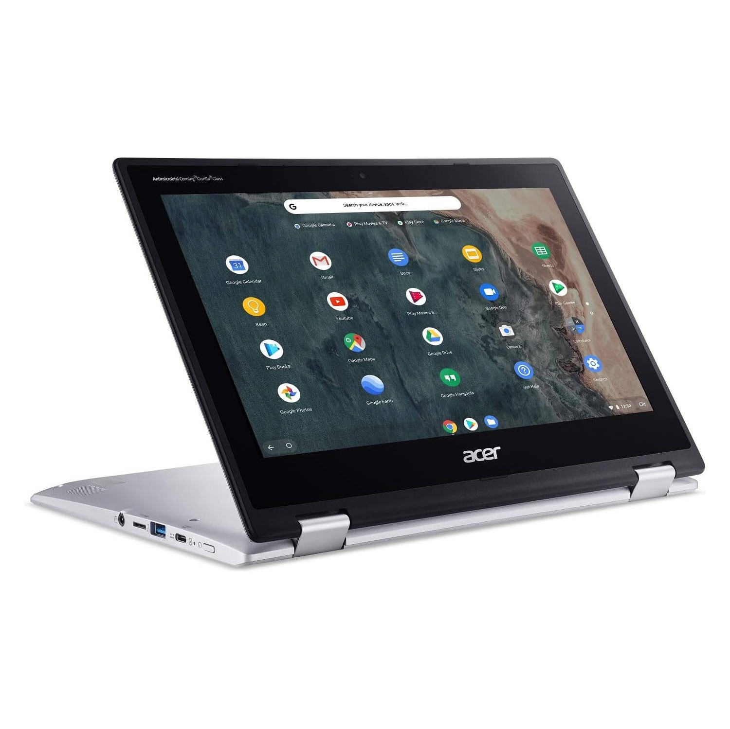 Acer Chromebook Spin 311 CP311-2H-C679: Intel Celeron, 11.6" HD Touch, 4GB RAM, 32GB eMMC, Wi-Fi 5, Bluetooth 5.0 - Google Chrome Laptop