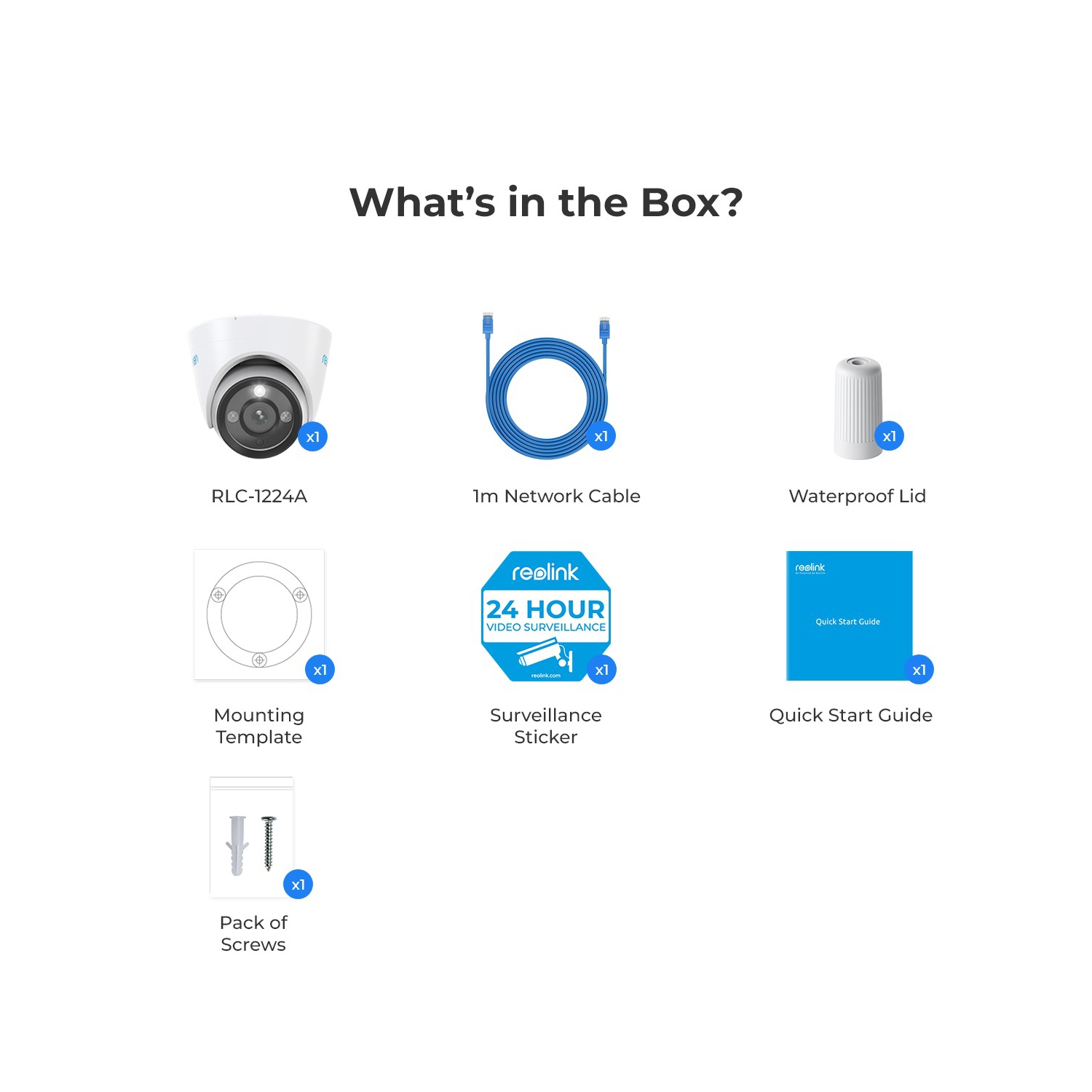 Reolink 12MP Security Camera with PoE, Person/Vehicle Detection, Two-Way Audio, Color Night Vision