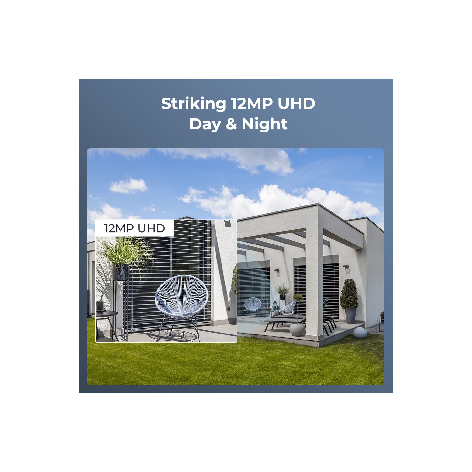 Reolink 12MP UHD Video Surveillance System with Intelligent Detection, Power over Ethernet, 8-Channel 2TB NVR