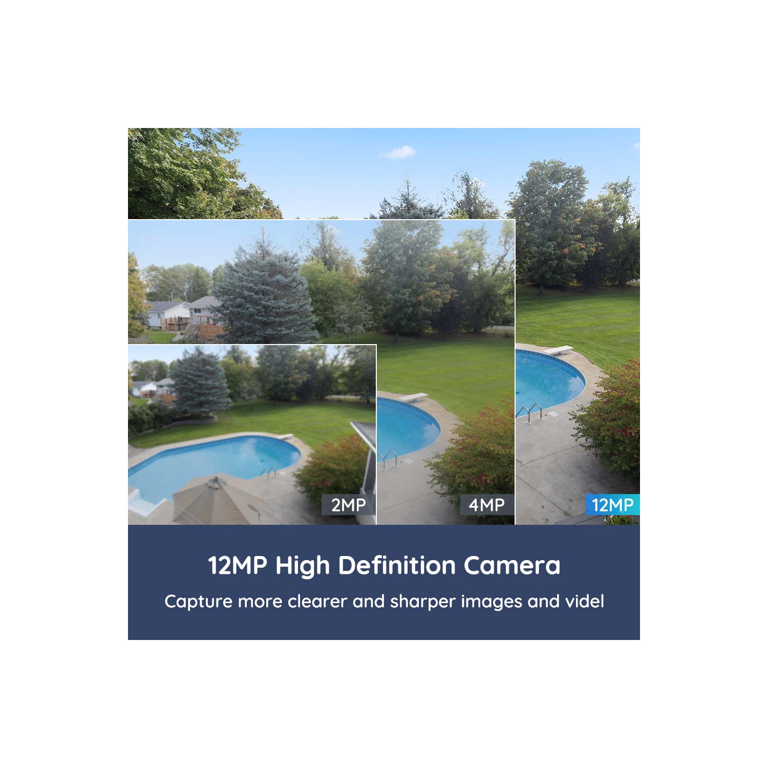 Reolink 12MP PoE Security Camera for Video Surveillance, Person/Vehicle Alerts, Color Night Vision, Two-Way Audio