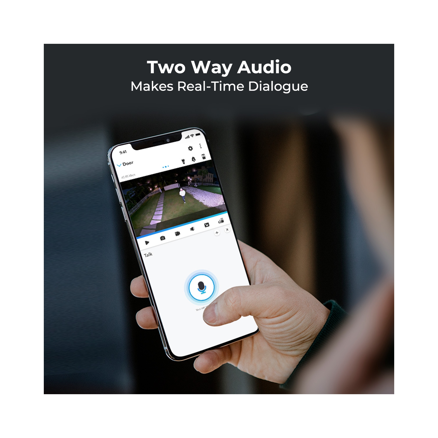 Reolink 4K 180° Dual Lens Floodlight Security Camera, Person/Vehicle Detection, Color Night Vision, Two-Way Audio, Power over Ethernet