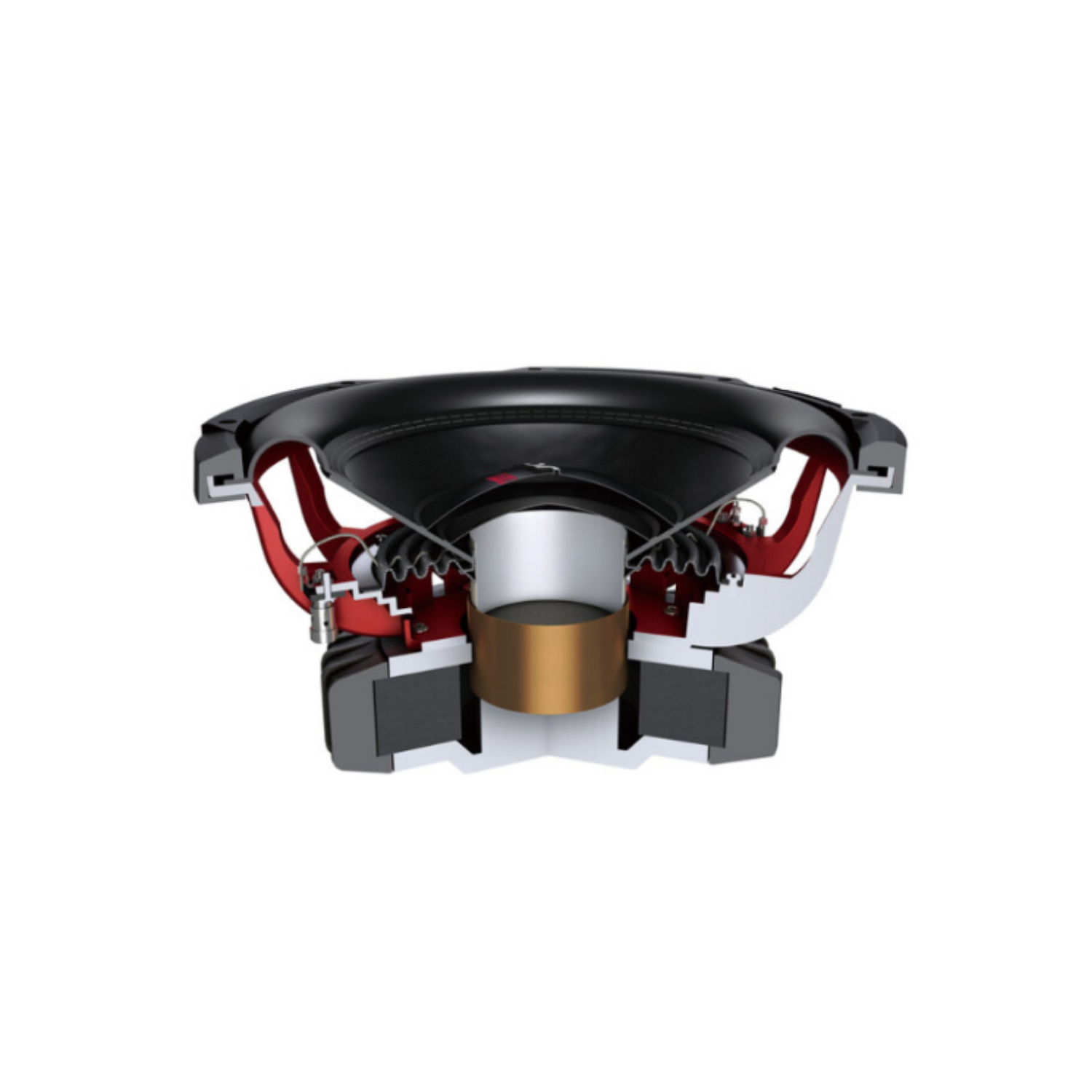 Haut-parleur d'extrêmes graves pour l'auto DVC à double bobine acoustique 2 ohms TS-W3020PRO 12 po 3500 W Max de Pioneer