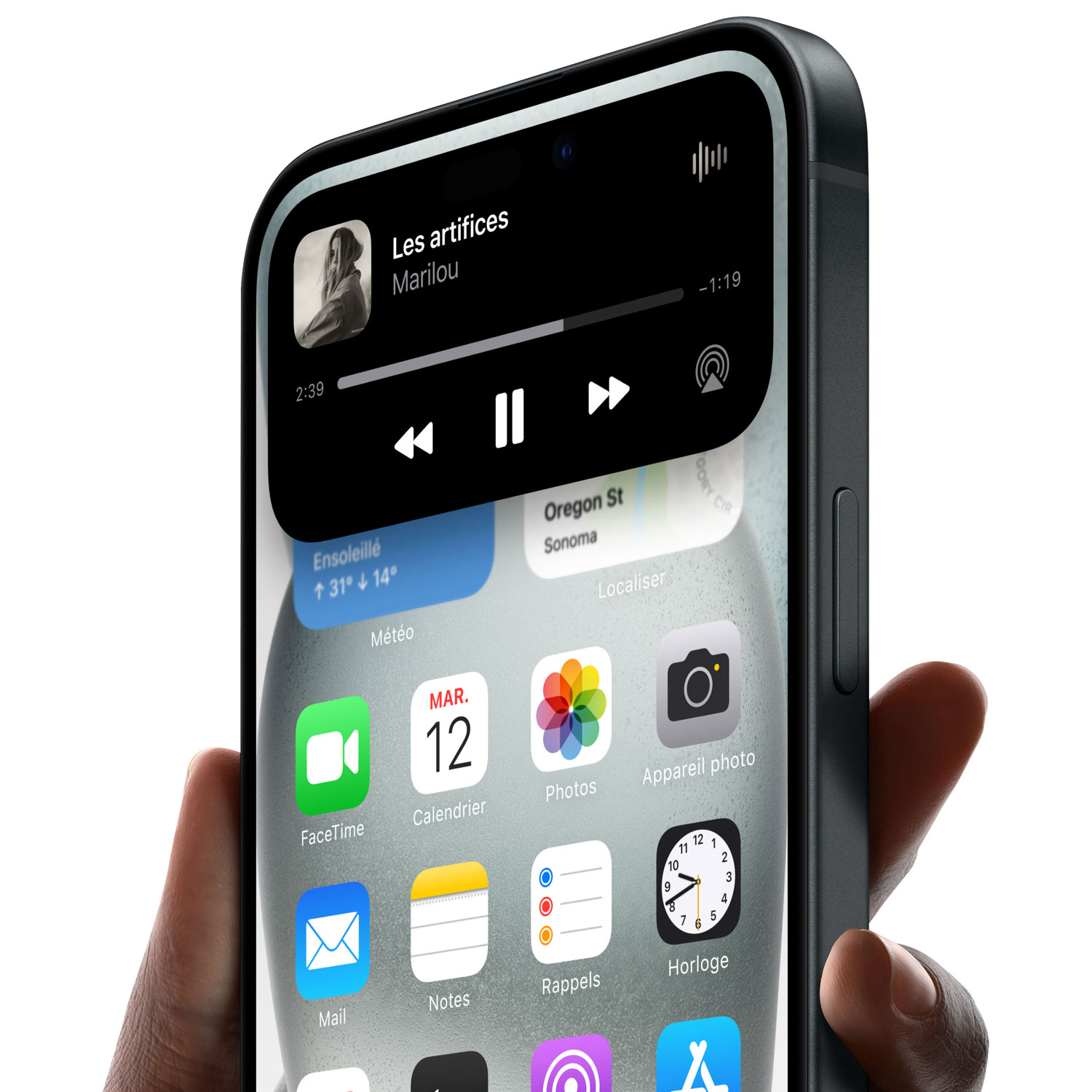 iPhone 15 de 128 Go d'Apple offert par TELUS - Rose - Financement mensuel