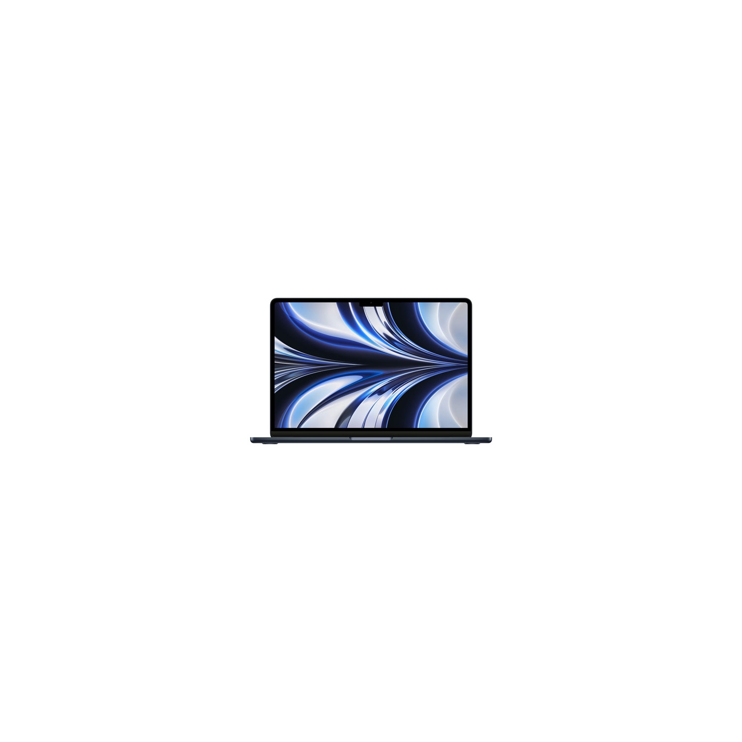 Refurbished (Fair) - Apple MacBook Air 13.6" w/ Touch ID (2022) - Midnight (Apple M2 Chip / 512GB SSD / 8GB RAM) - English
