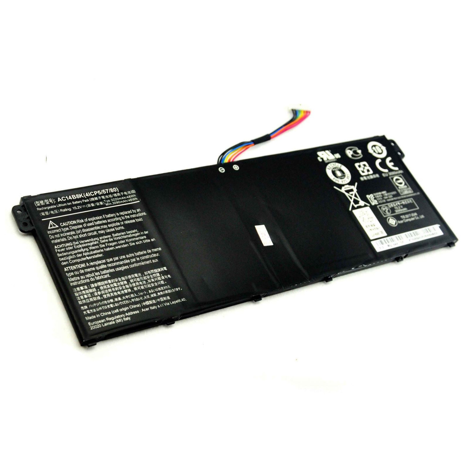New Genuine Acer KT.0040G.006 KT.00407.003 KT.00403.040 AC14B7K AC14B8K Battery 48Wh