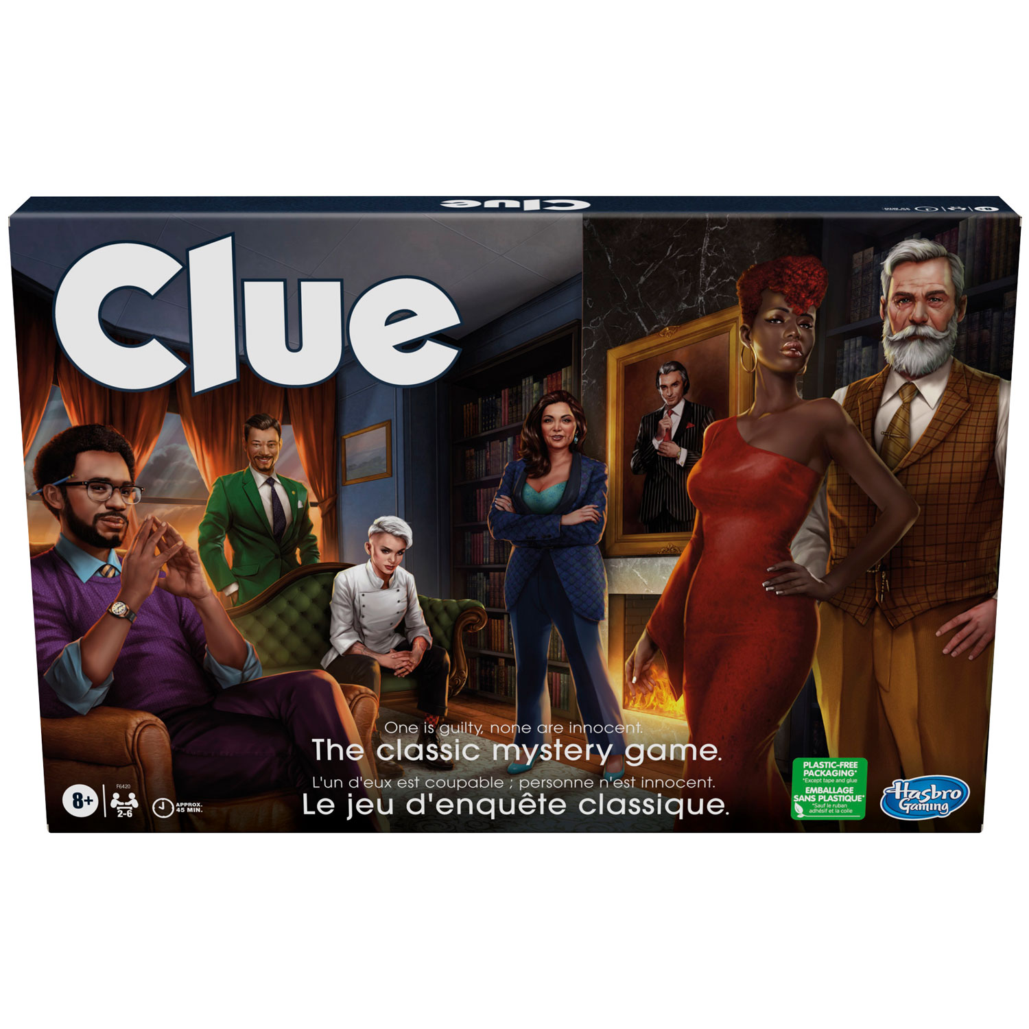 Hasbro Clue Board Game - Bilingual