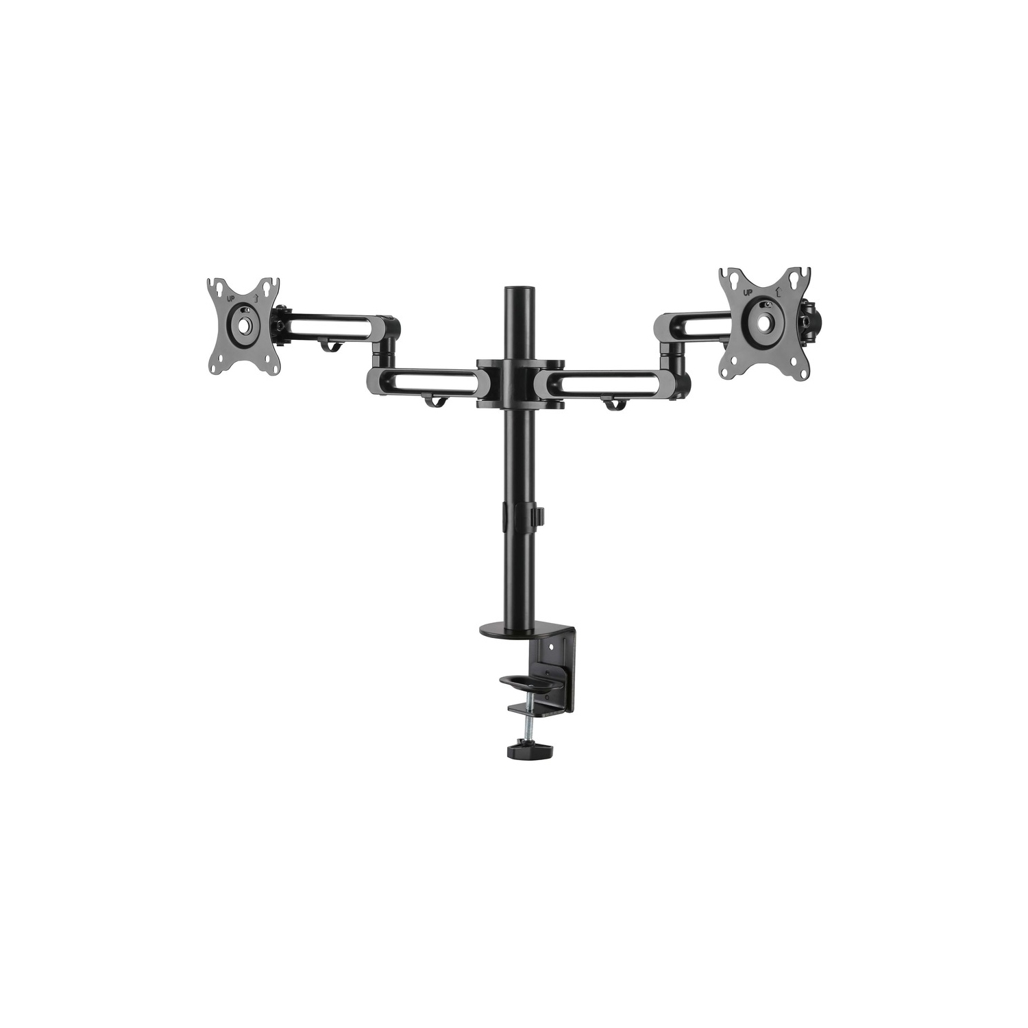 Tripp Lite – Pince de bureau à bras flexible pour deux moniteurs DDR1327SDFC-1 d'Eaton pour écrans de 13 à 27&nbsp;po