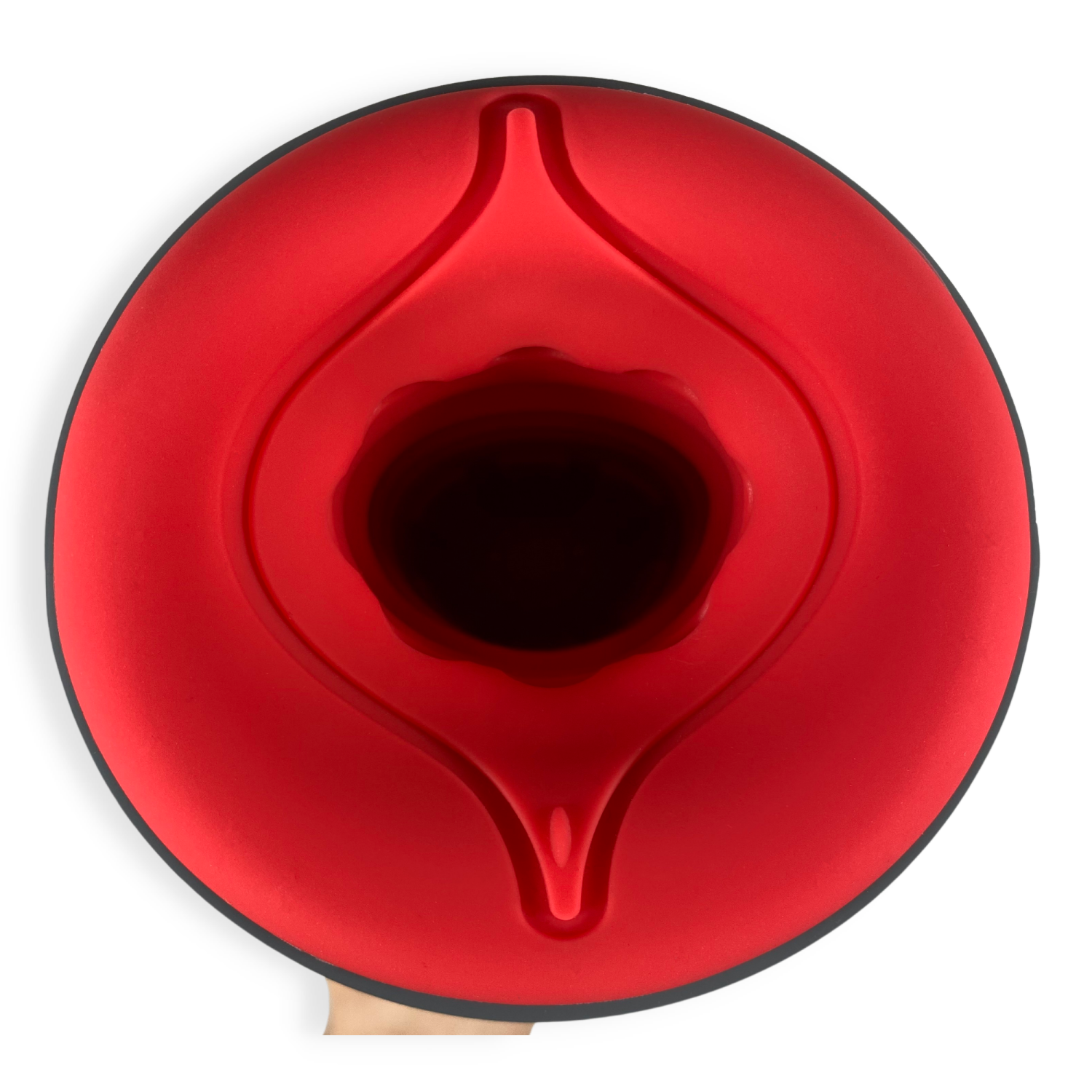 V For Vibes Heated Male Masturbator Mars - Gray and Red