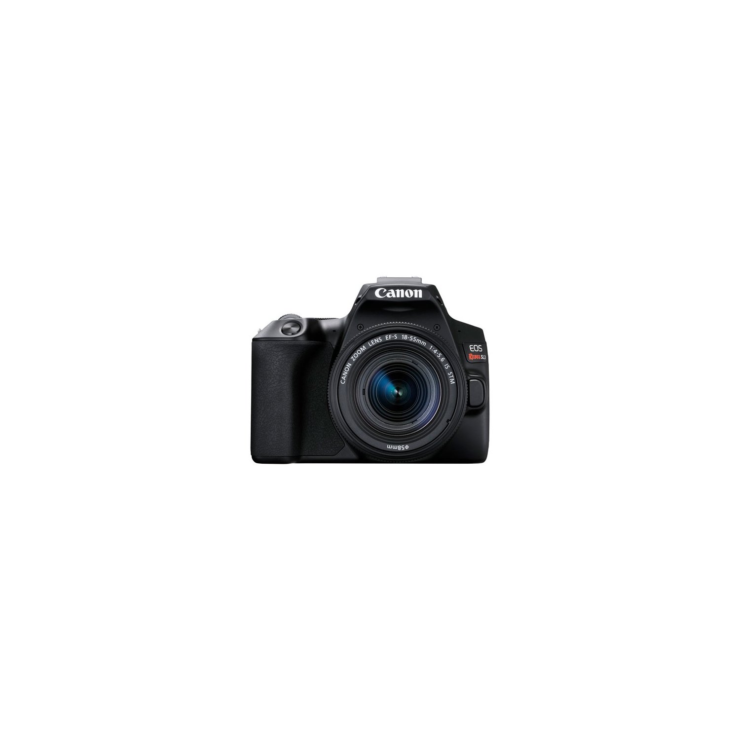 Refurbished (Excellent) -Canon EOS Rebel SL3 DSLR Camera w/ 18-55mm Lens Kit -Black