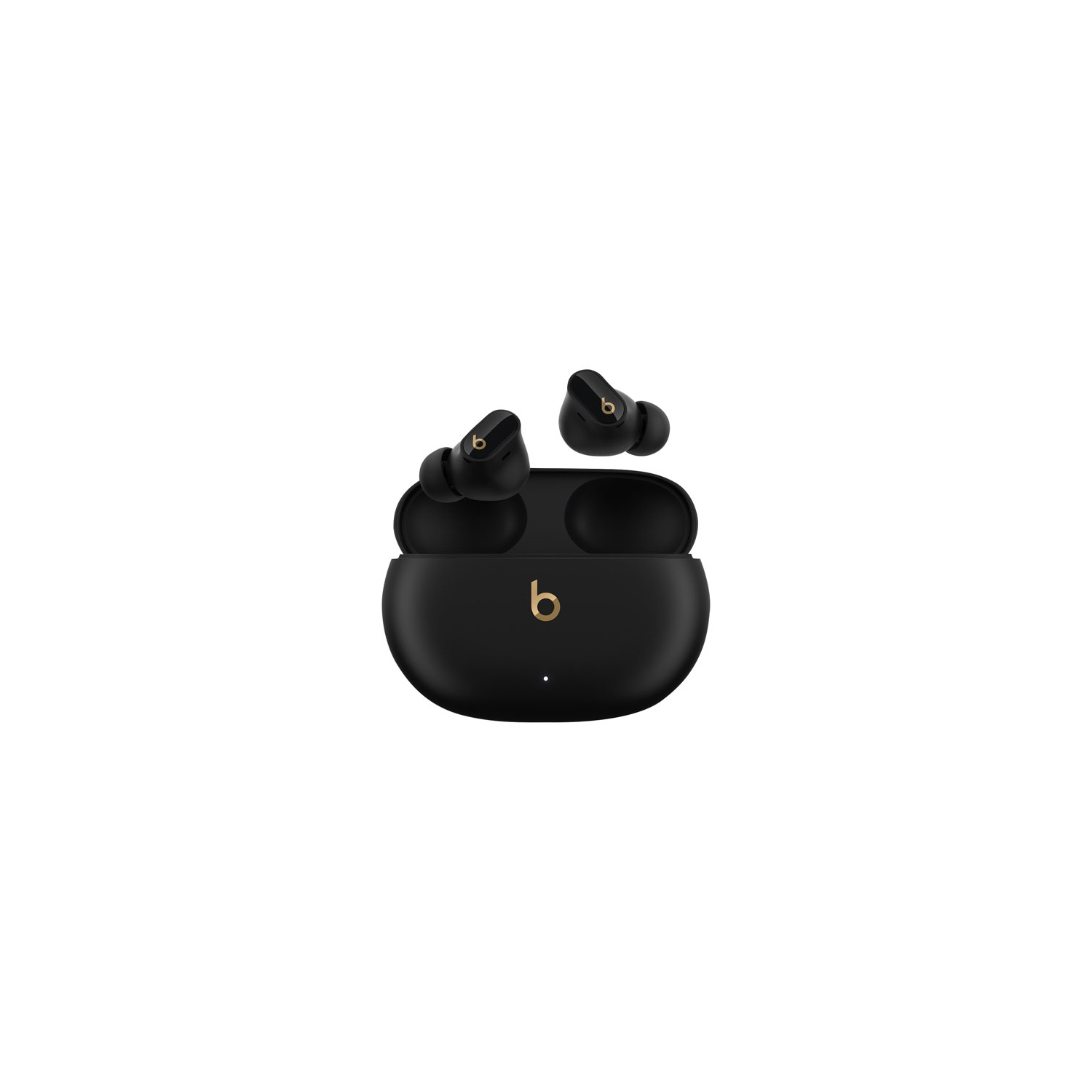 Refurbished (Excellent) -Beats By Dr. Dre Studio Buds + In-Ear Noise Cancelling Truly Wireless Headphones -Black/Gold