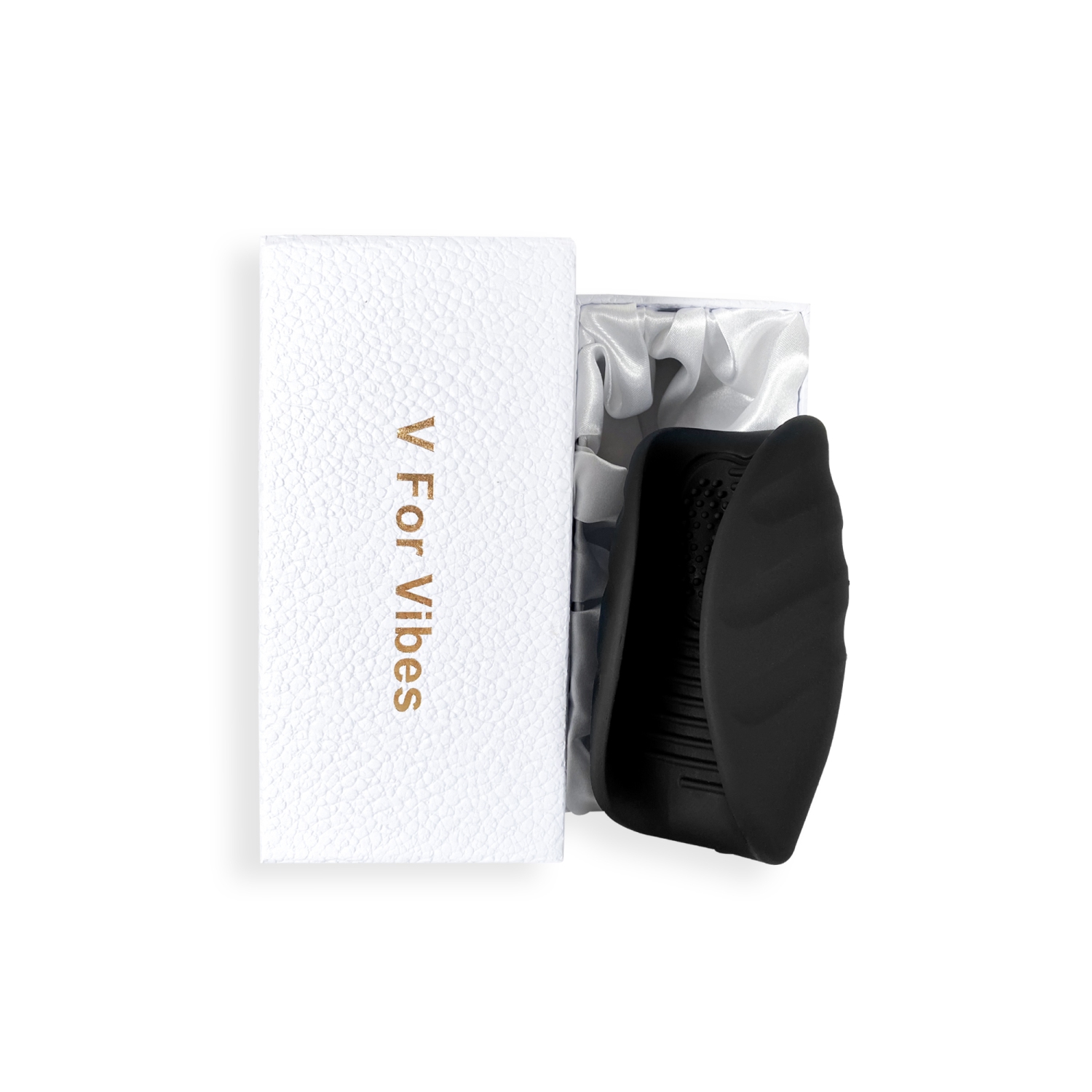 V For Vibes Vibrating Penis Sleeve Aion - Black