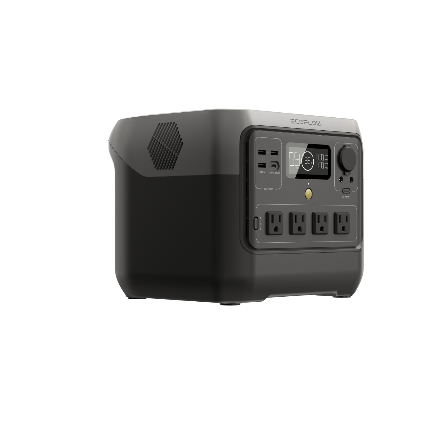 Boîte ouverte - Station d'alimentation portative EcoFlow RIVER 2 Pro 768&nbsp;Wh | 800&nbsp;W | chargement 70&nbsp;min | 4 méthodes de chargement