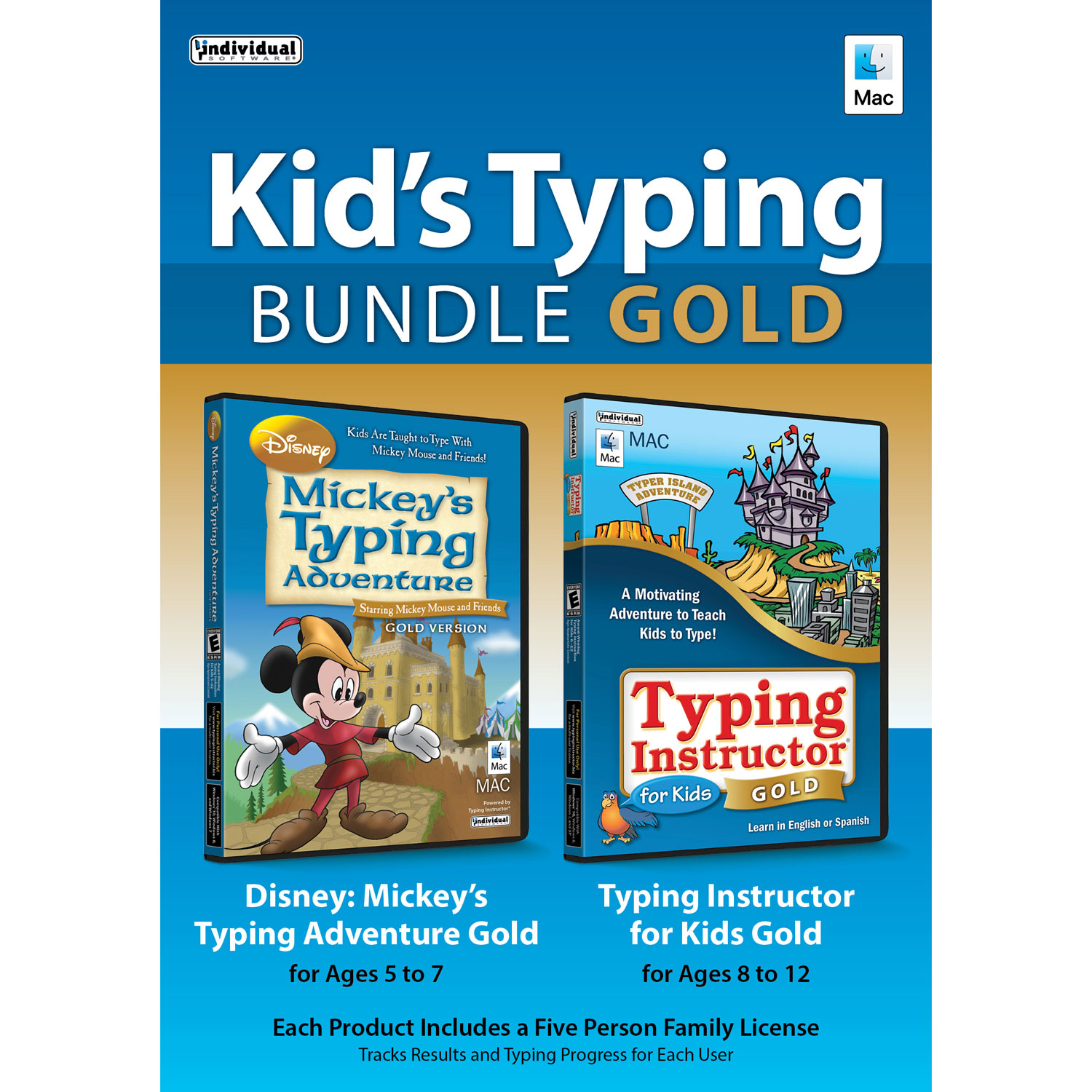 Kid's Typing Bundle Gold - Téléchargement numérique
