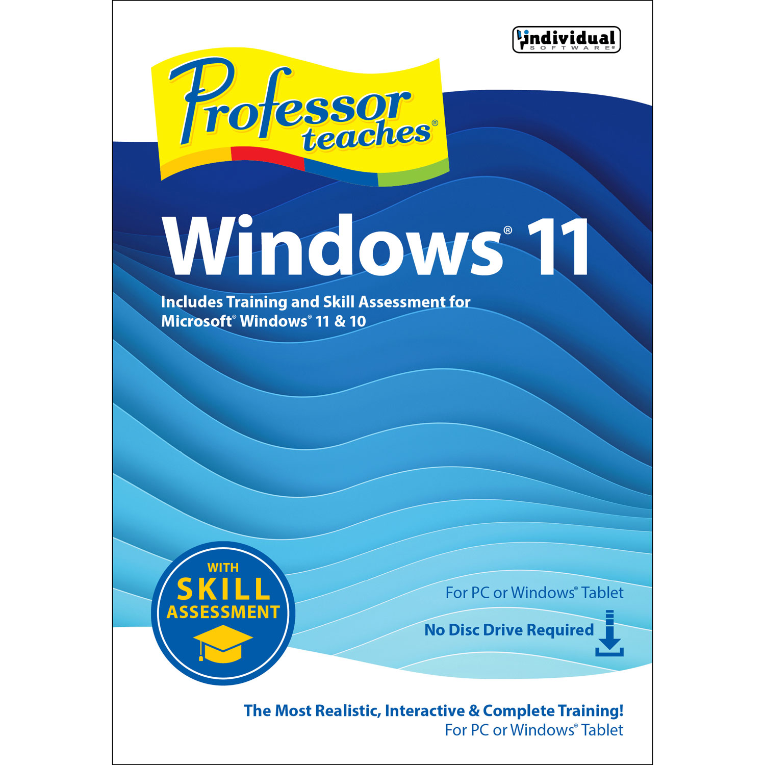 Professor Teaches Windows 11 with Skill Assessment - Digital Download