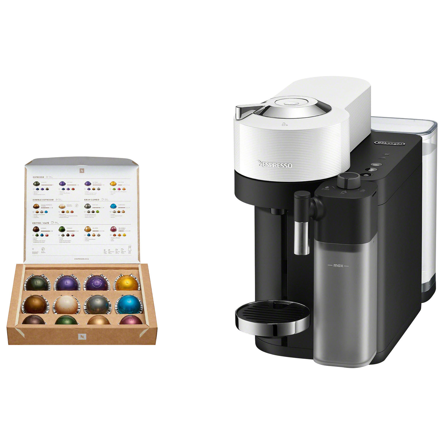 Nespresso Vertuo Lattissima Espresso Machine by De Longhi with