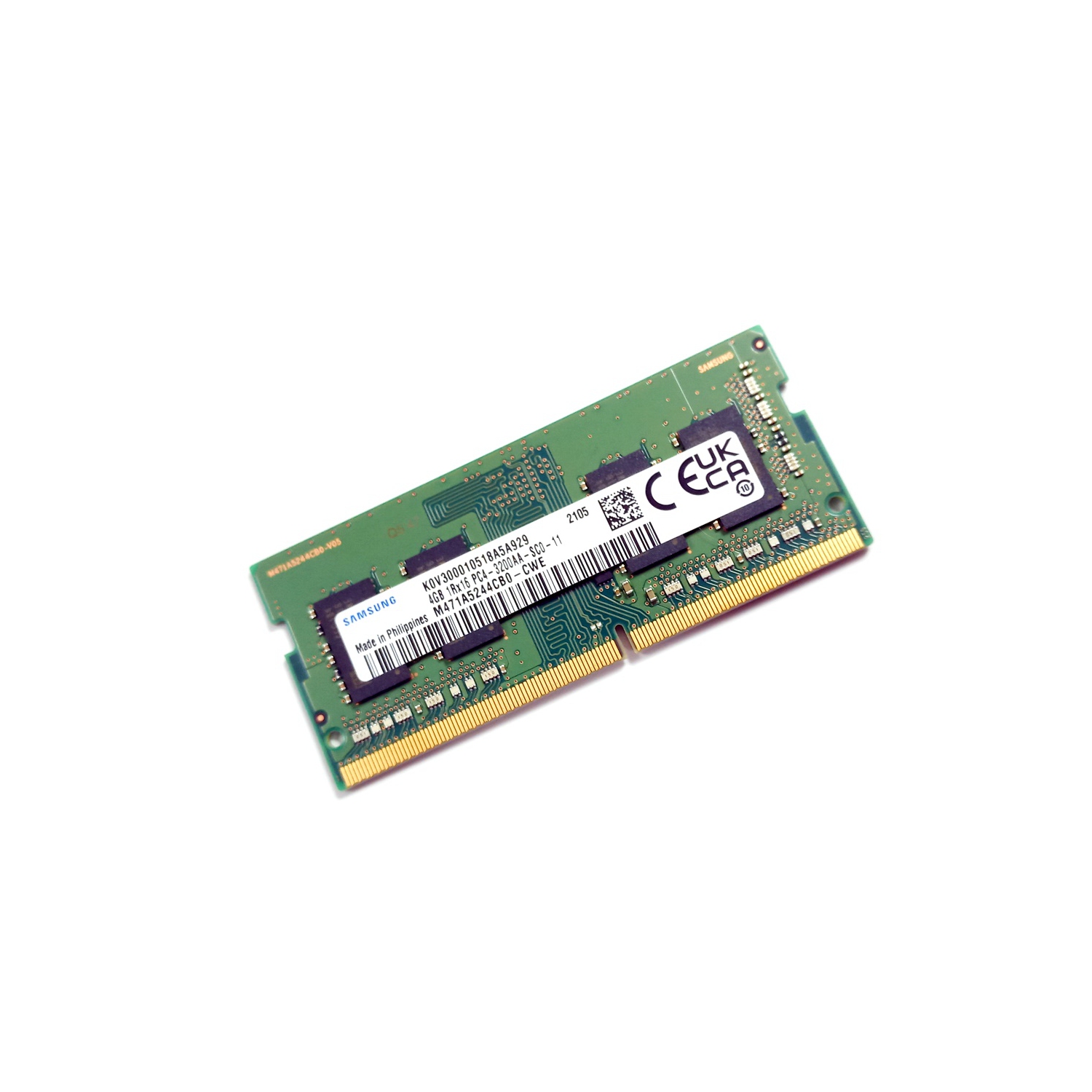 Mémoire SODIMM L83673-005 DDR4 de 1,2 V d'4&nbsp;Go pour portable, Ram 3200, remis à neuf (bon état)