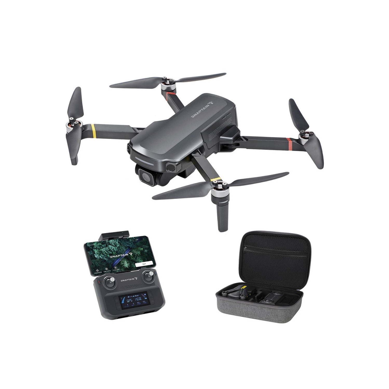 Vantop - Snaptain P30 GPS 4K UHD camera Drone with Remote Controller - Gray