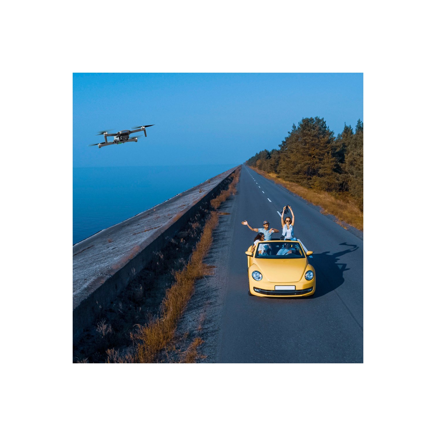 Vantop - drone photo UHD 4K GPS Snaptain P30 avec télécommande - Gris