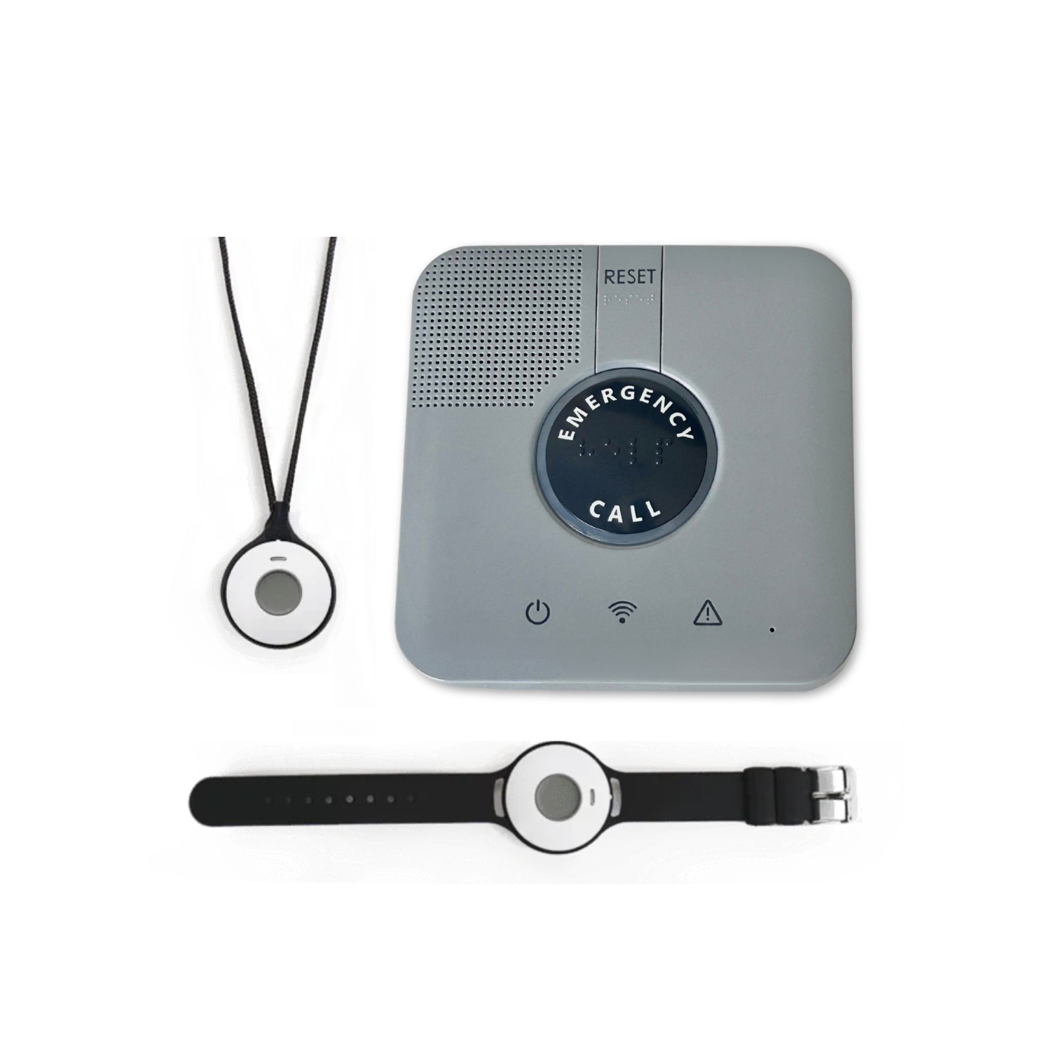 Alerte médicale Home Protect LTE avec détection de chute | voix bidirectionnelle | comprend 1 mois de surveillance d'intervention d'urgence 24 * 7