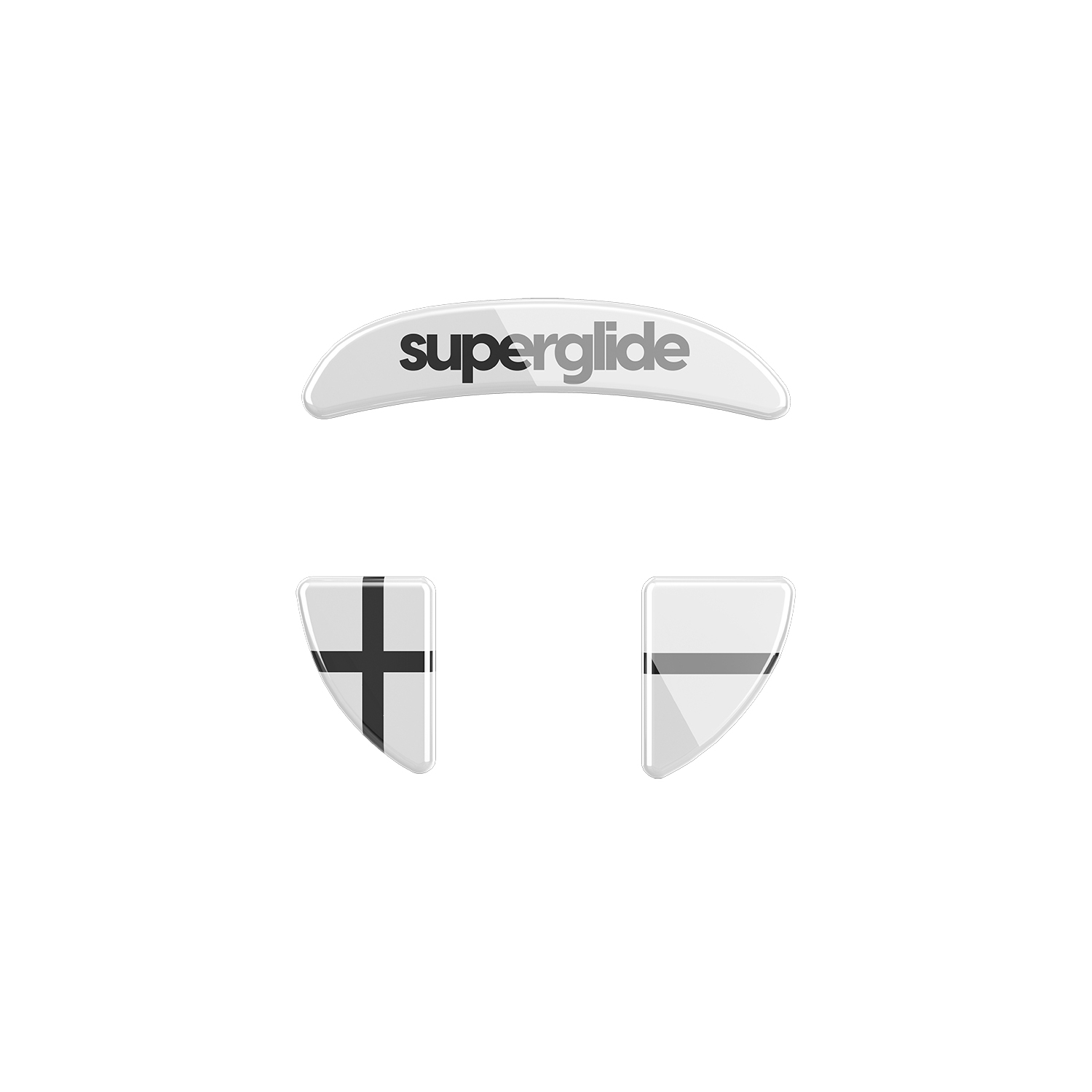 Pulsar - Superglide pour Xtrfy MZ1 sans fil - Blanc