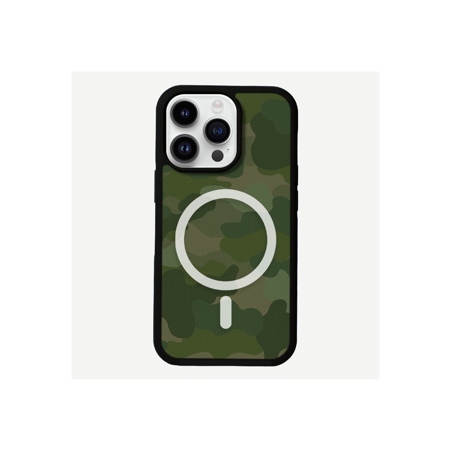 MagSafe iPhone 13 Pro Green Camo Case