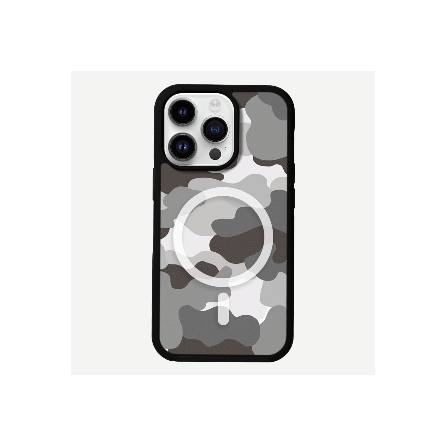 MagSafe iPhone 13 Pro Grey Camo Case