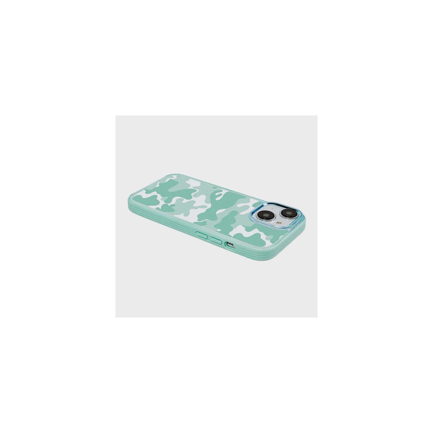 MagSafe iPhone 14 Teal Camo Case