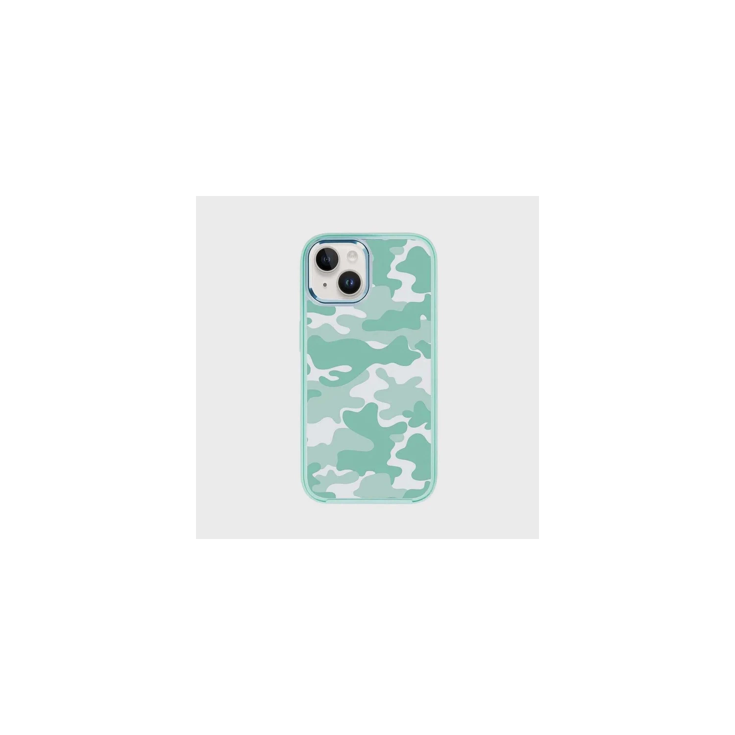 MagSafe iPhone 14 Teal Camo Case