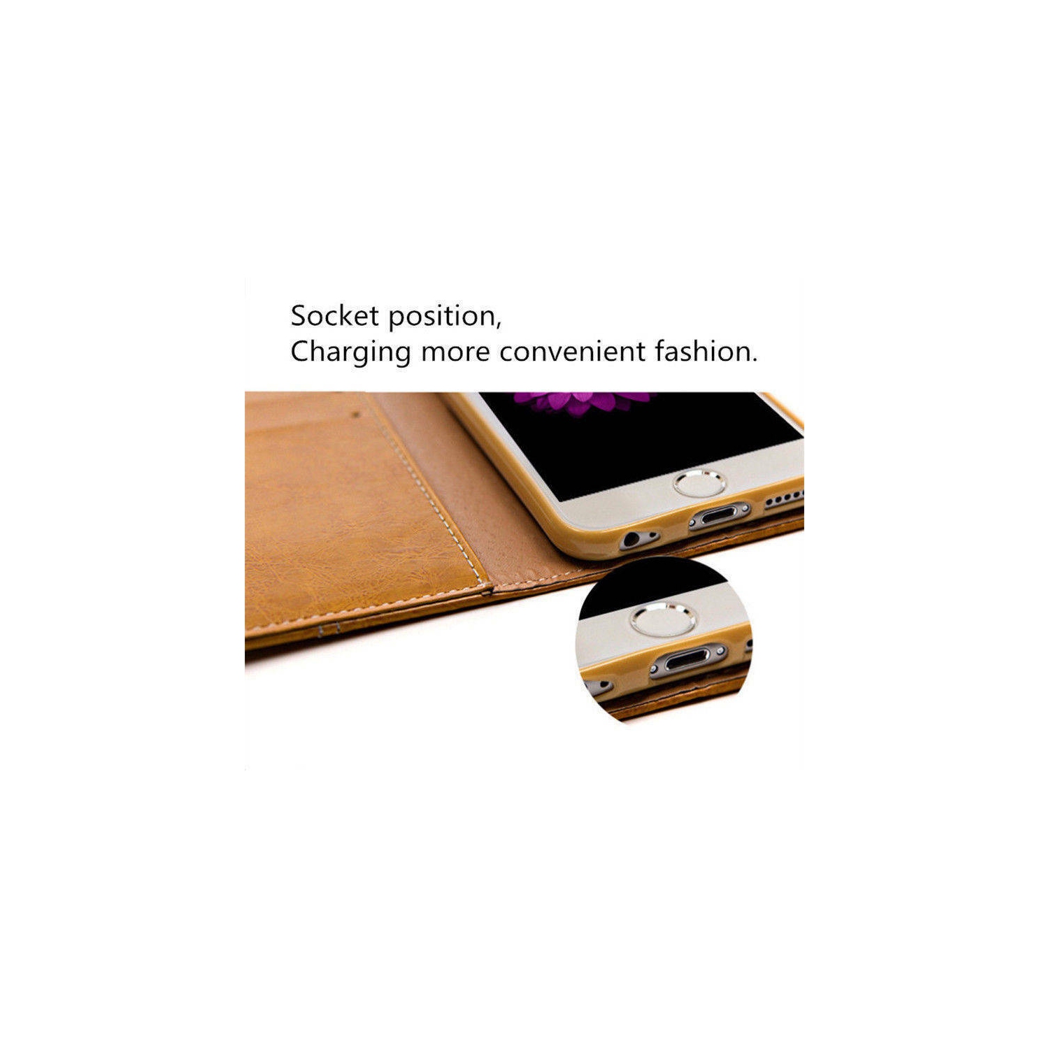 Wallet Leather Case Cover for iPhone 13 Leather Flip Phone Case Cover kickstand with Card Slots Phone Case