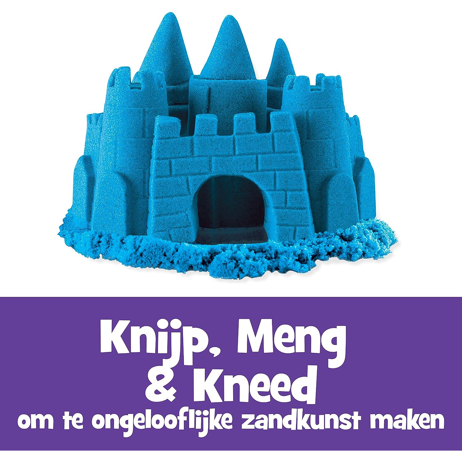 Kinetic Sand, le jouet pour enfants en sable Molable Sensory Original pour enfants, bleu, 2&nbsp;lb. Sac refermable, 3 ans et plus