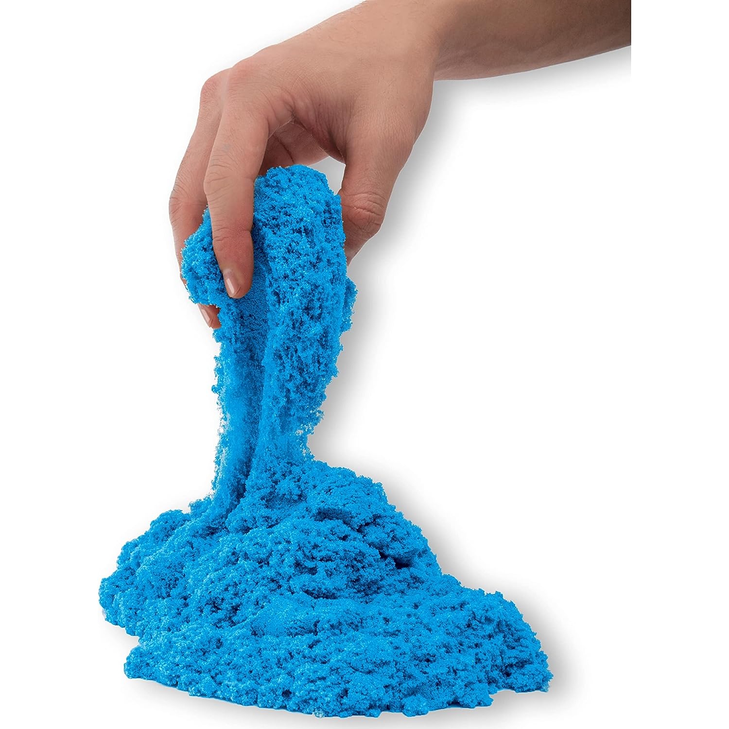 Kinetic Sand, le jouet pour enfants en sable Molable Sensory Original pour enfants, bleu, 2&nbsp;lb. Sac refermable, 3 ans et plus