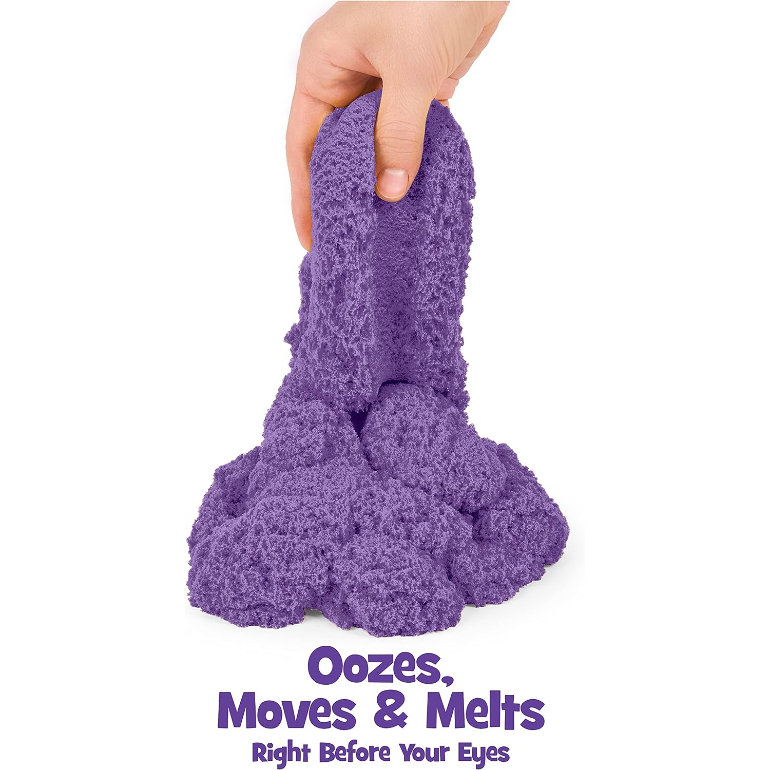 Kinetic Sand, le jouet original molable Sensory Play pour enfants, violet, 2&nbsp;lb. Sac refermable, 3 ans et plus