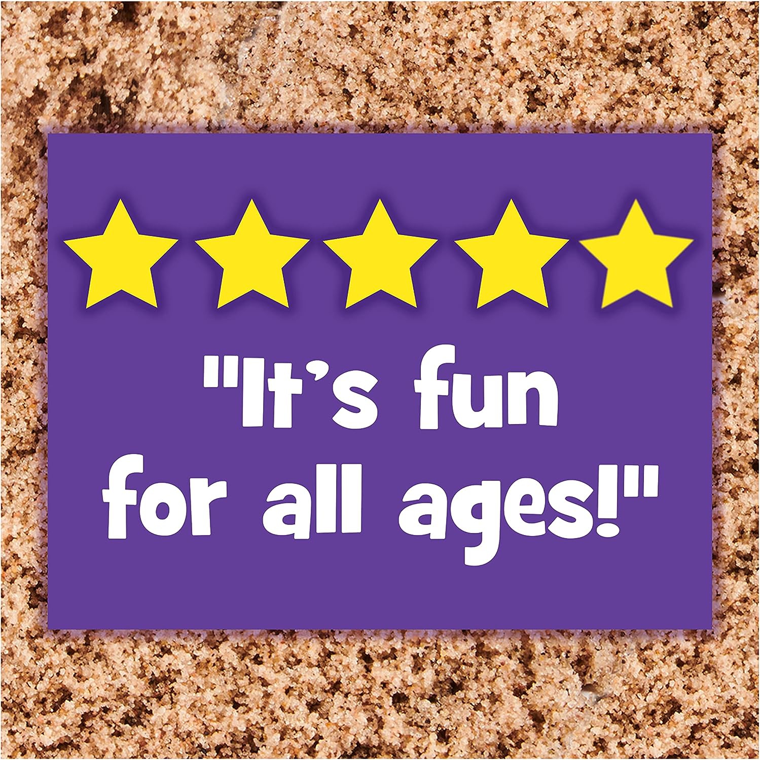 Kinetic Sand, le sable de jeu sensoriel moulable original, brun, 2&nbsp;lb. Sac refermable, 3 ans et plus