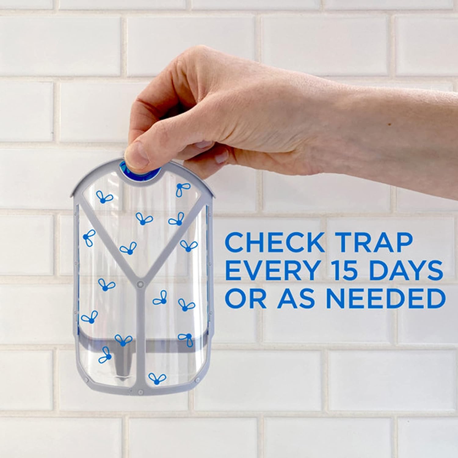 Zevo Flying Insect Trap Refill Kit | Repels Against Fruit Flies Gnats House Flies Mosquitoes and Other Insects | Model 3 |