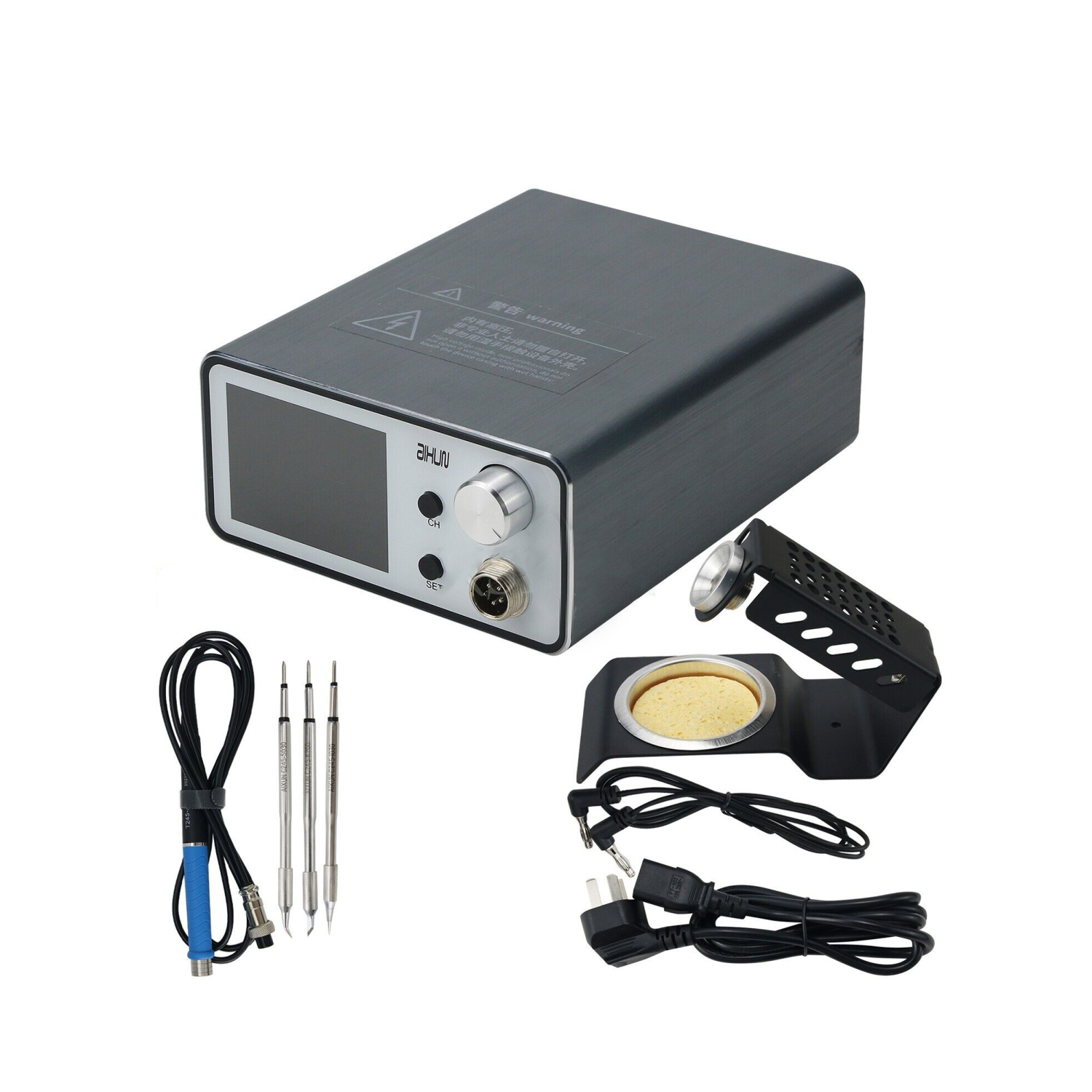 Replacement Aixun T3A Intelligent Soldering Station With T245 Soldering Iron Tip Set.