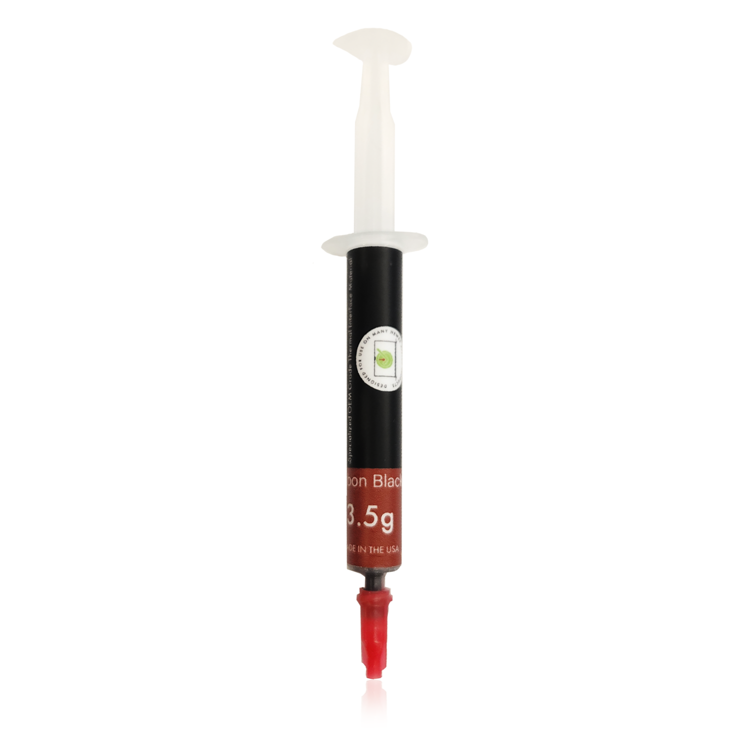 Replacement Carbon Black Specialized OEM Grade Thermal Interface Material Syringe (TCRS)