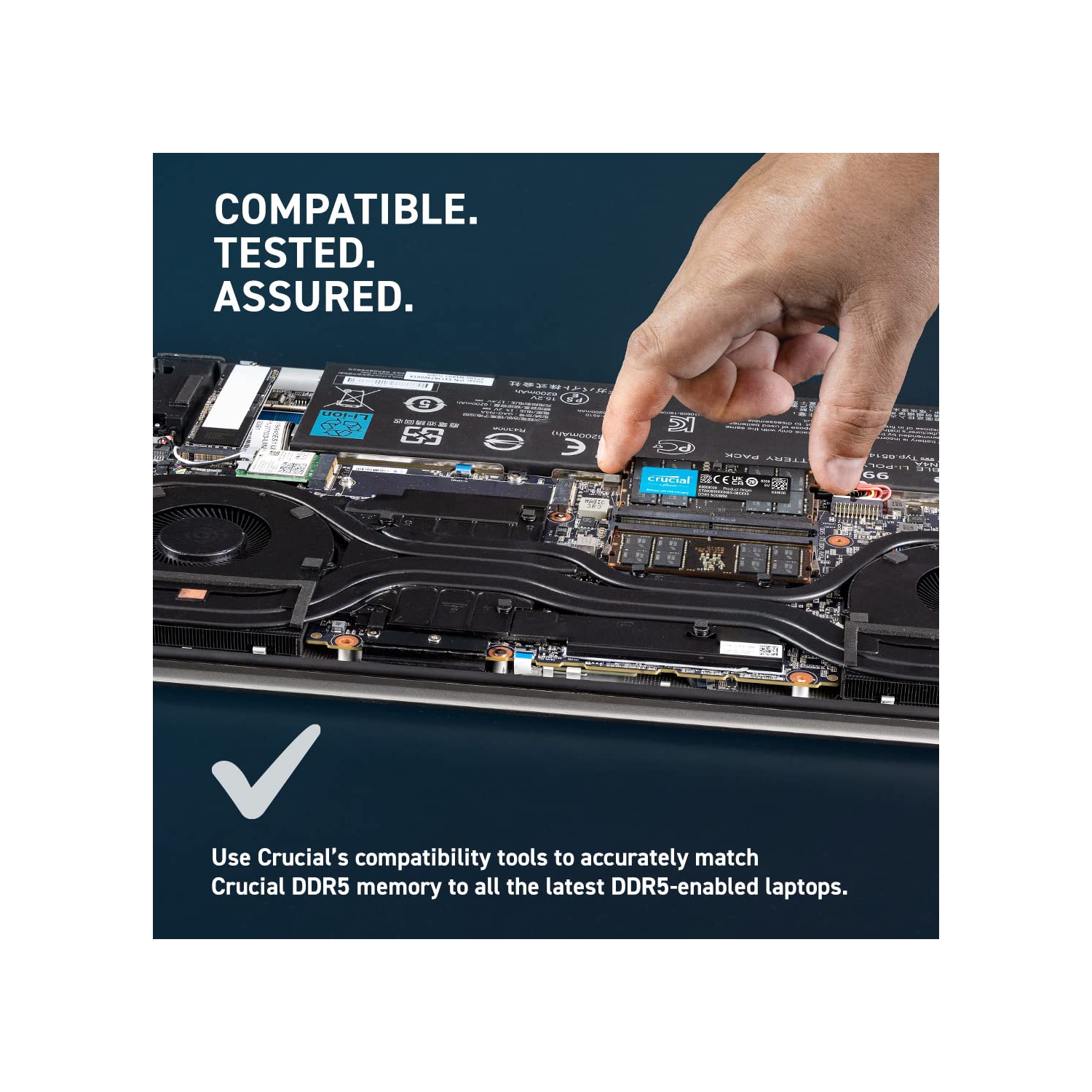 Crucial 32GB DDR5 SDRAM Memory Module