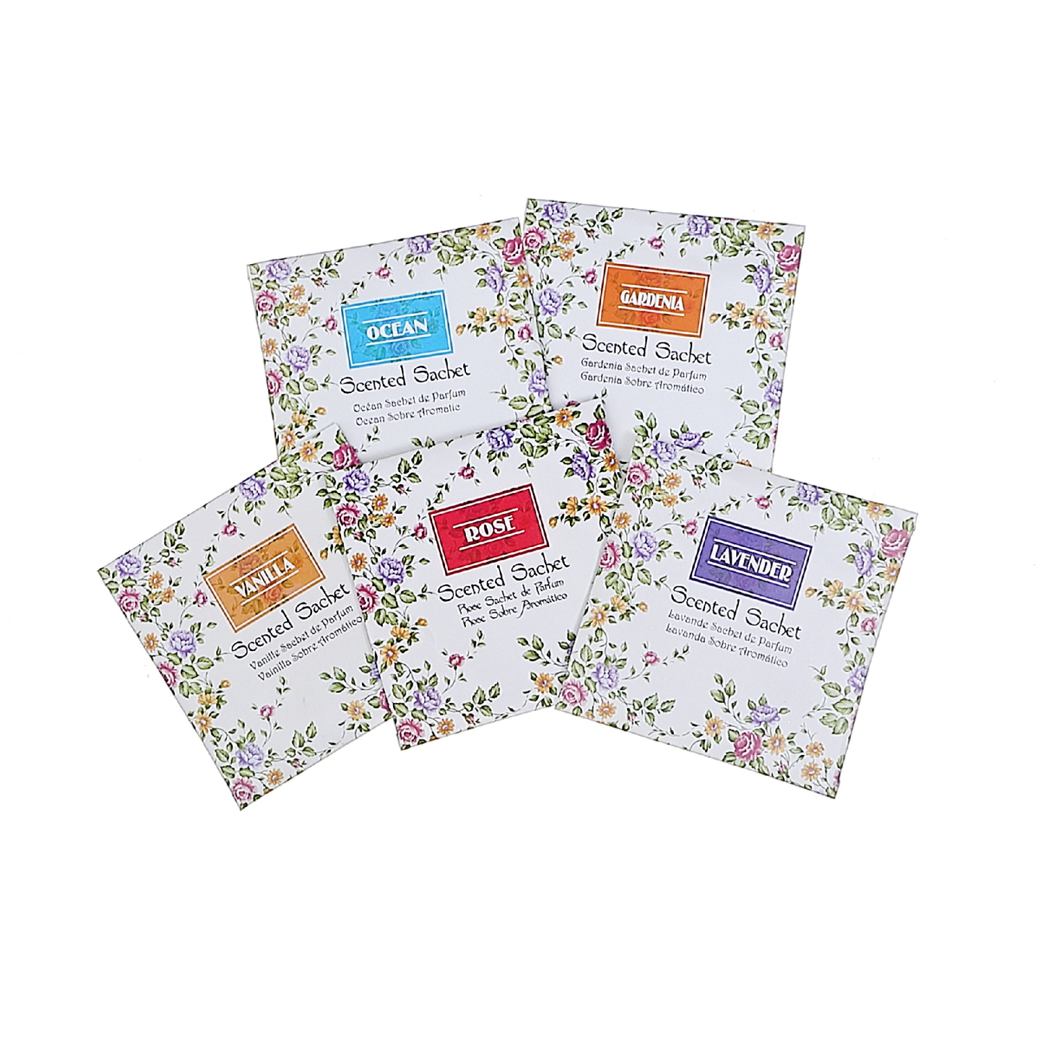 Paquet de 12 sachets Floral Aroma de Maison concepts