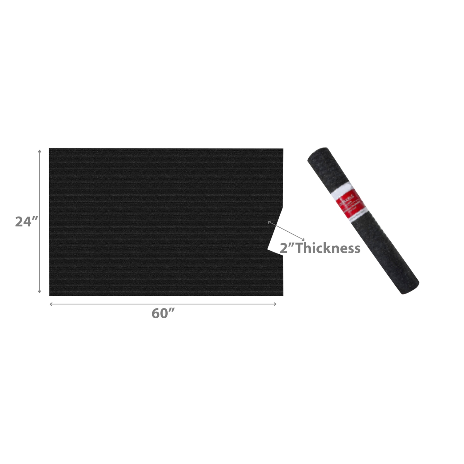 Maison Concepts Utility Floor Mat 2'X5'