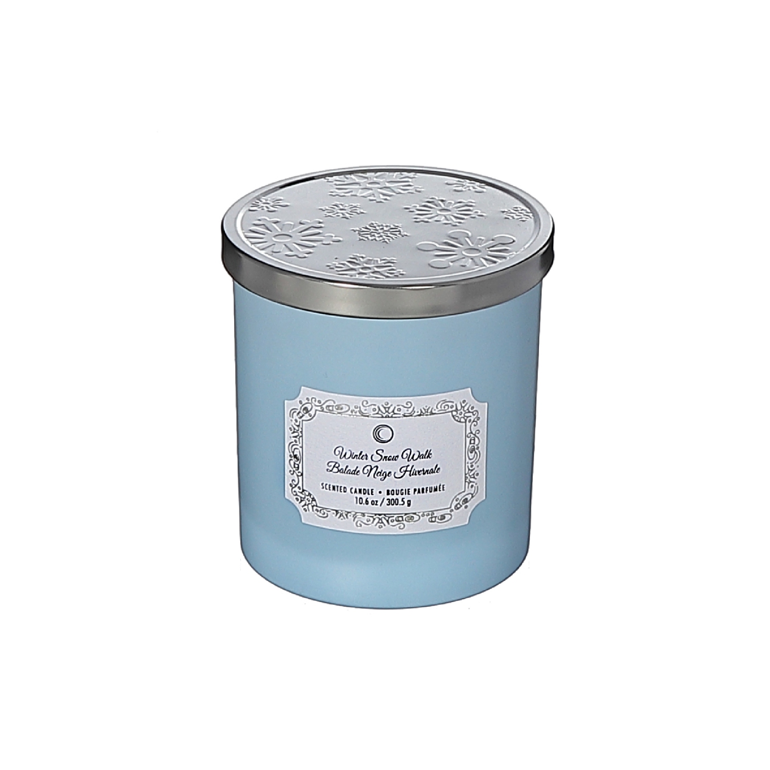 Bougie en pot de Noël 10,5Oz de Maison concepts, promenade hivernale