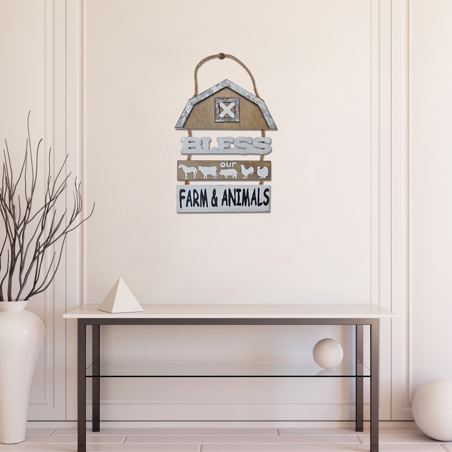 Maison concepts Bless Our Farm & Animals Hanger