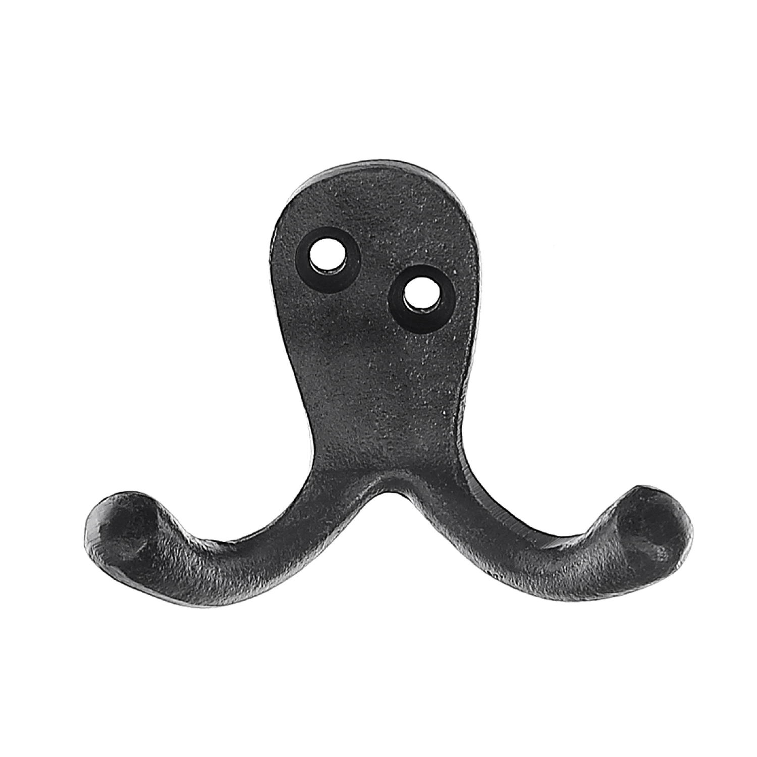 Maison Concepts Double Prong Iron Hook Black - Set of 3