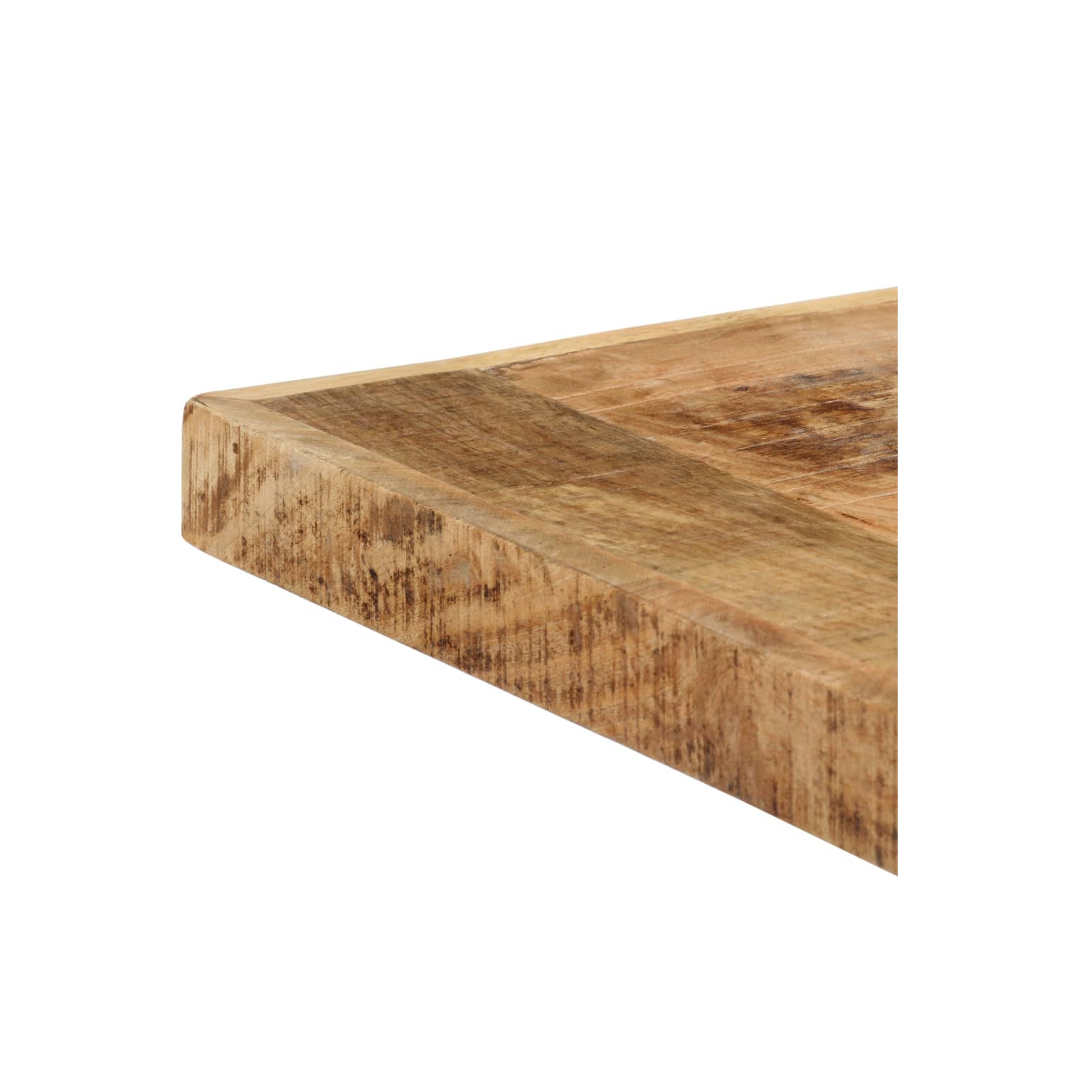 vidaXL Dining Table 55.1"x27.6"x29.5" Solid Rough Mango Wood