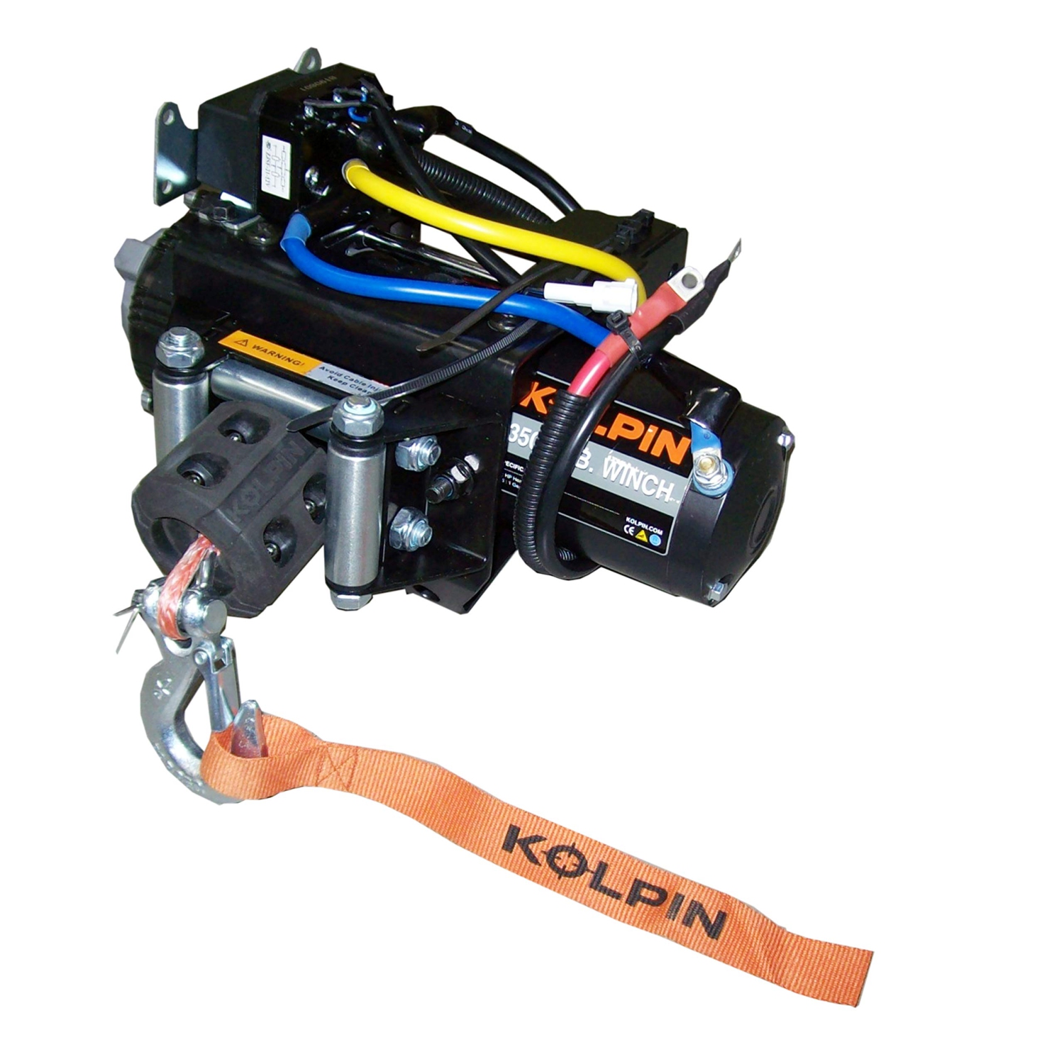 POLARIS SPORTSMAN KOLPIN QUICK-MOUNT WINCH 3500LB SYNTHETIC ROPE