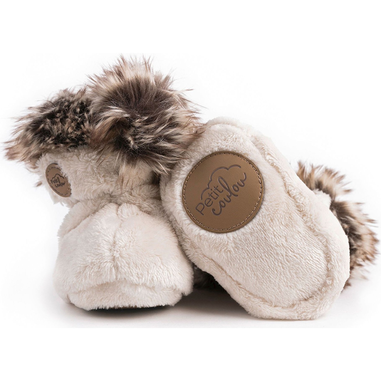 Bottes d'hiver petit Coulou pour bébé - Crème