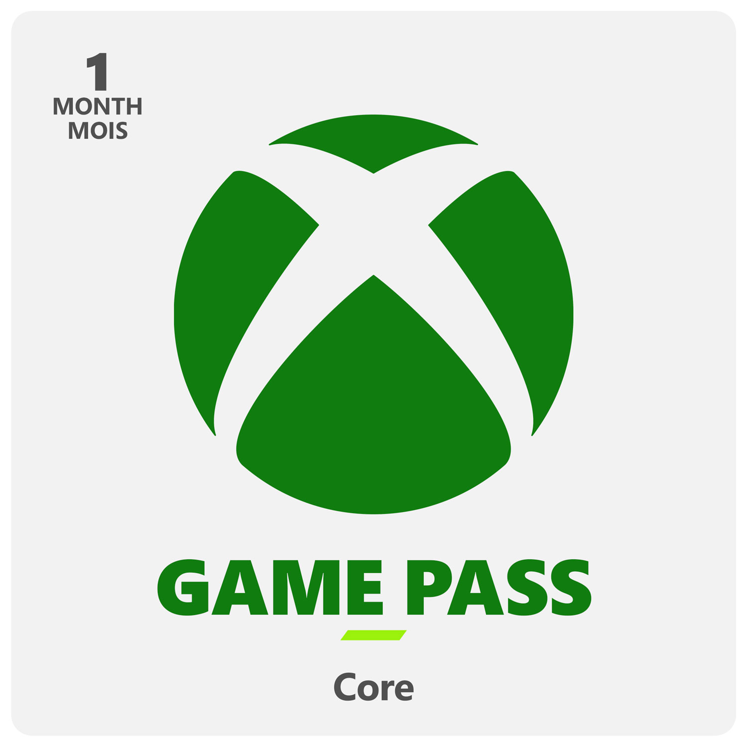 xbox live one month pass