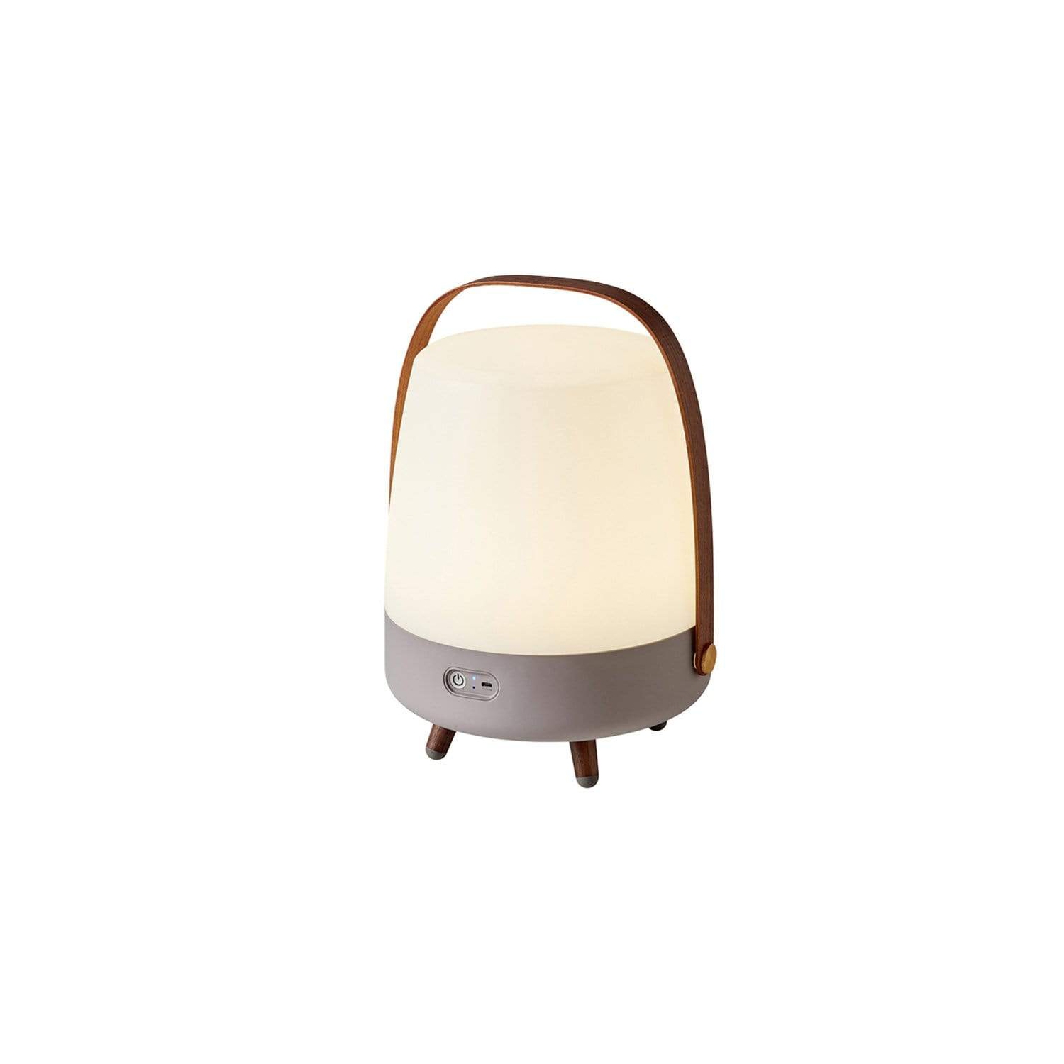 kooduu Lite-up Play Bluetooth Wireless Speaker and Portable Lamp, Sand