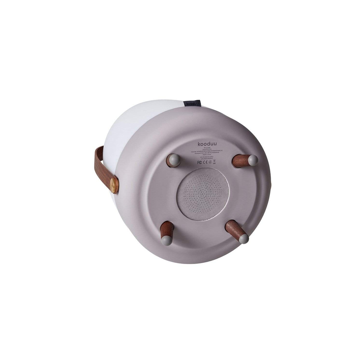 kooduu Lite-up Play Bluetooth Wireless Speaker and Portable Lamp, Sand